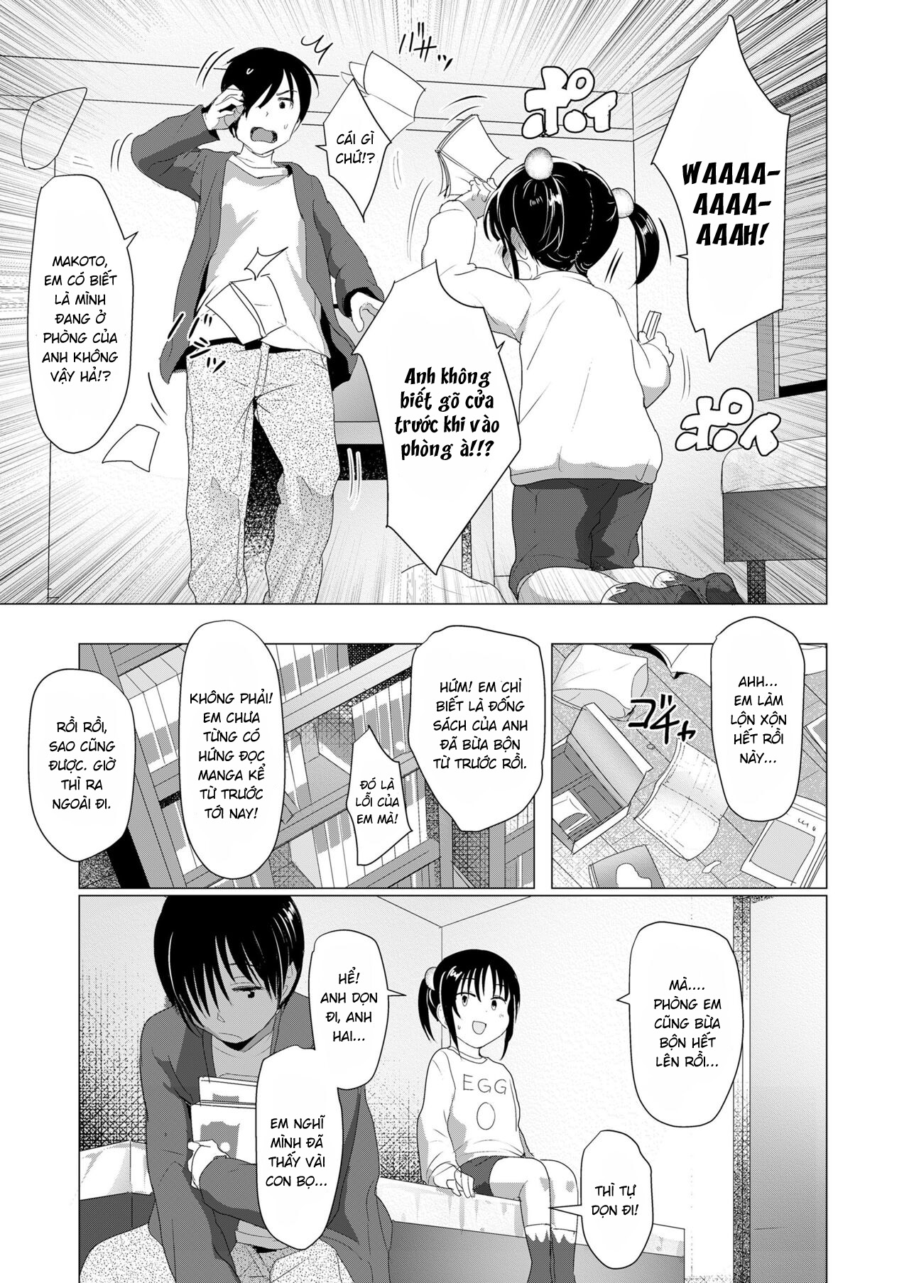 Đọc truyện hentai Lên đồ cho em gái tôi... - Oneshot