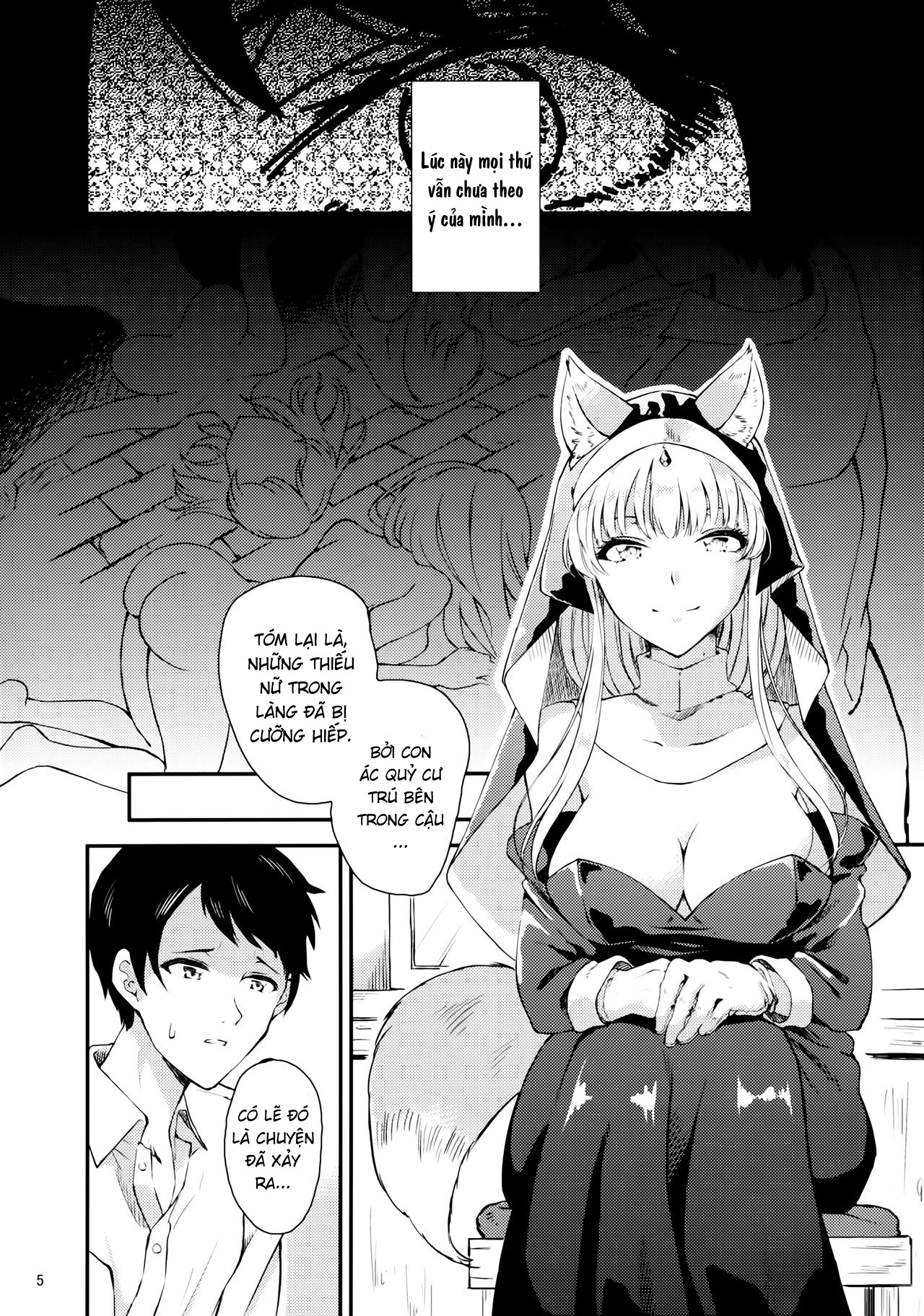 Đọc truyện hentai Chị gái trừ tà - Oneshot