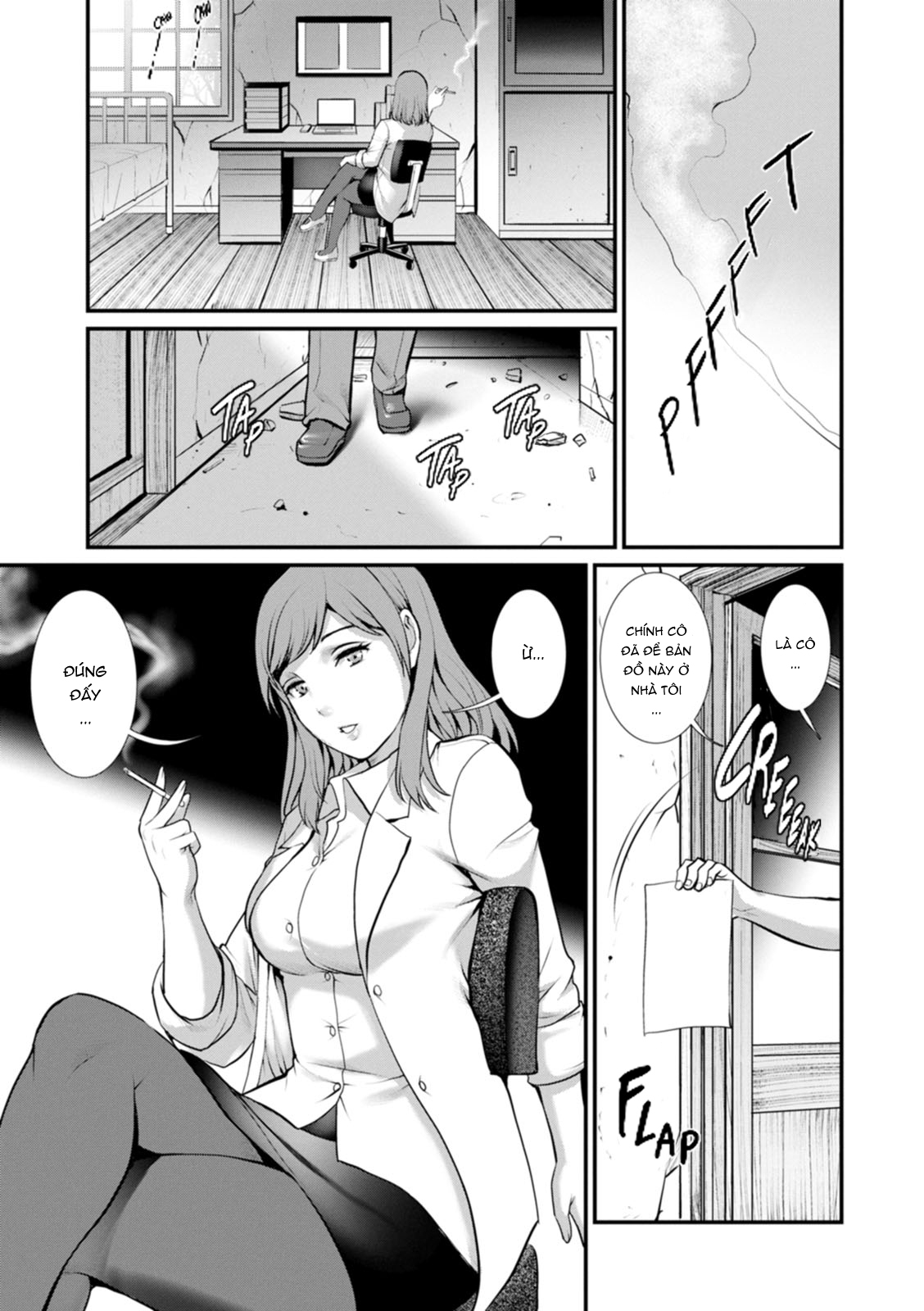 Đọc truyện hentai Tuần trăng mật dưới địa đạo 30m - Tập 4 – Nữ bác sĩ