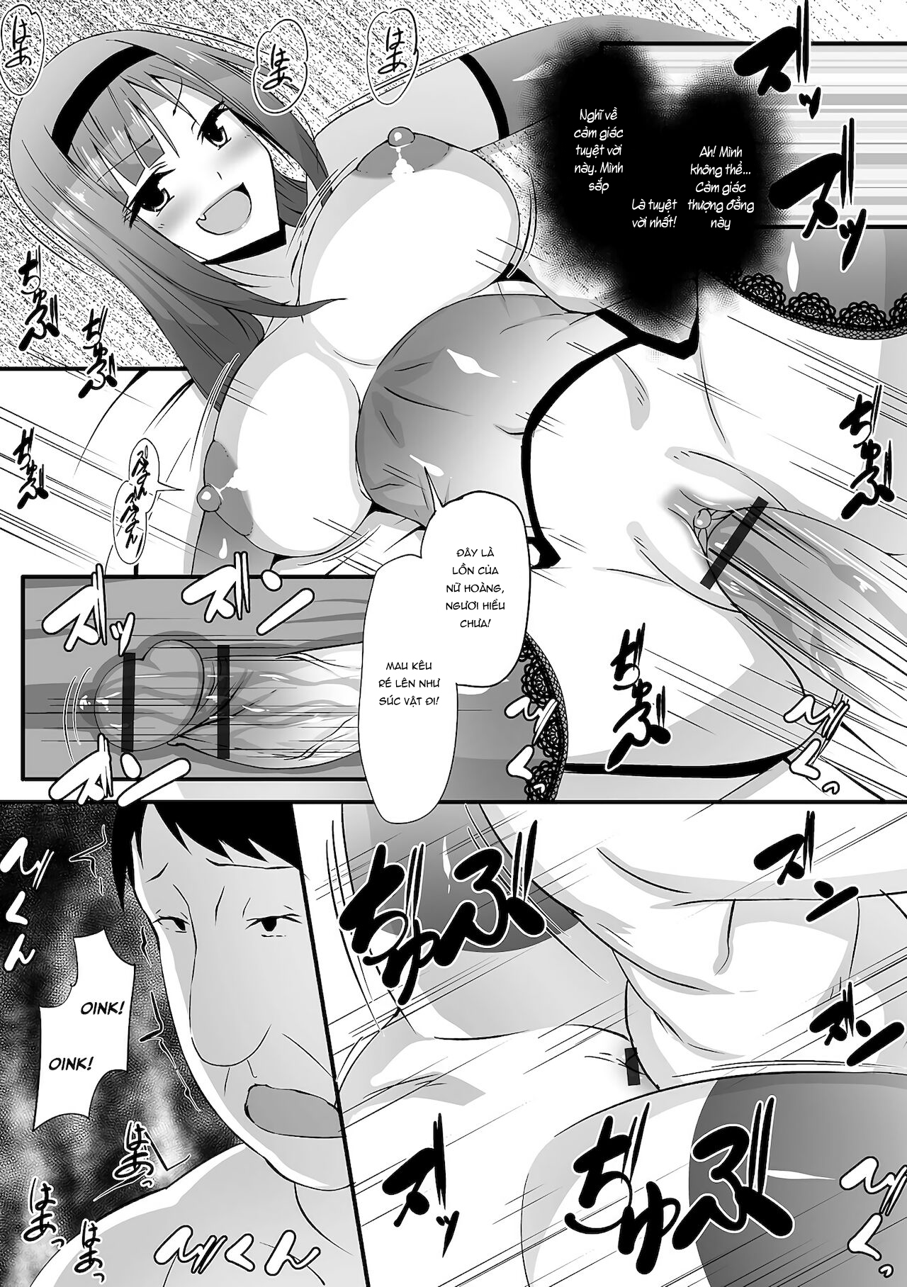 Đọc truyện hentai Lí do tôi trở thành nữ hoàng! - Oneshot