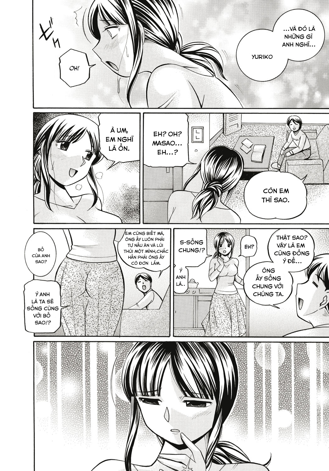 Đọc truyện hentai Yuriko and her Father-in-Law - Chap 2