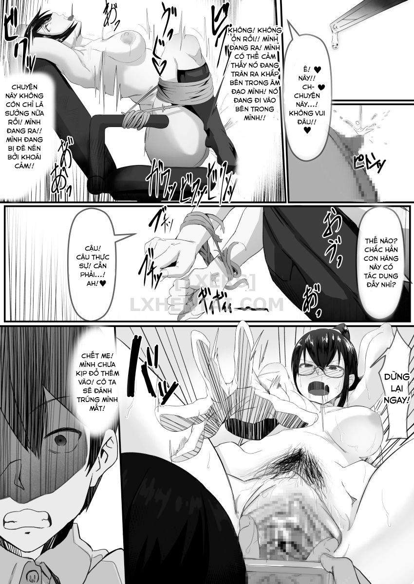 Đọc truyện hentai Fuuki Iinchou Wa Kusuri Ni Yowai - Oneshot