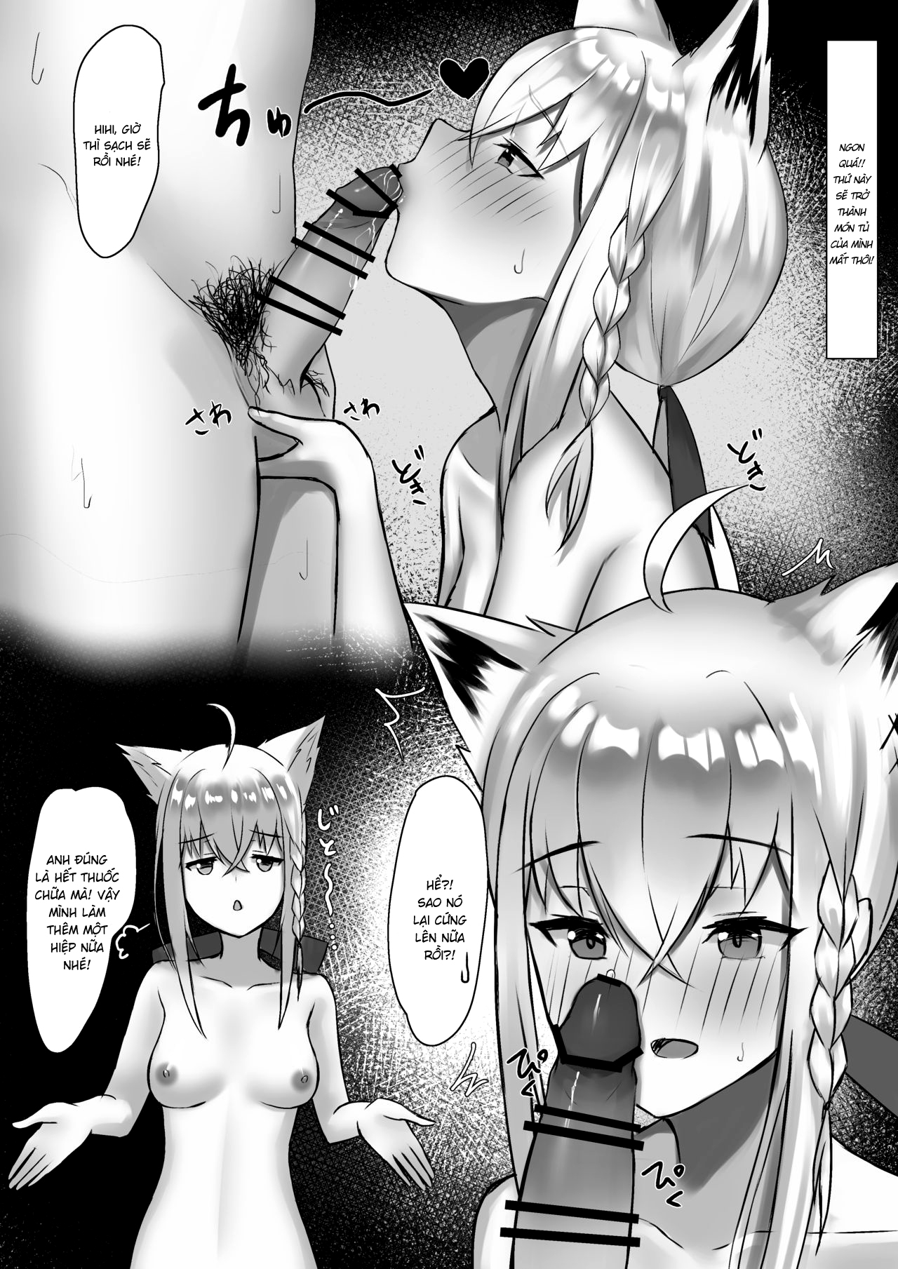 Đọc truyện hentai Shirakami Fubuki-chan ga Kareshi to Icha Love Suru Manga desu - Oneshot