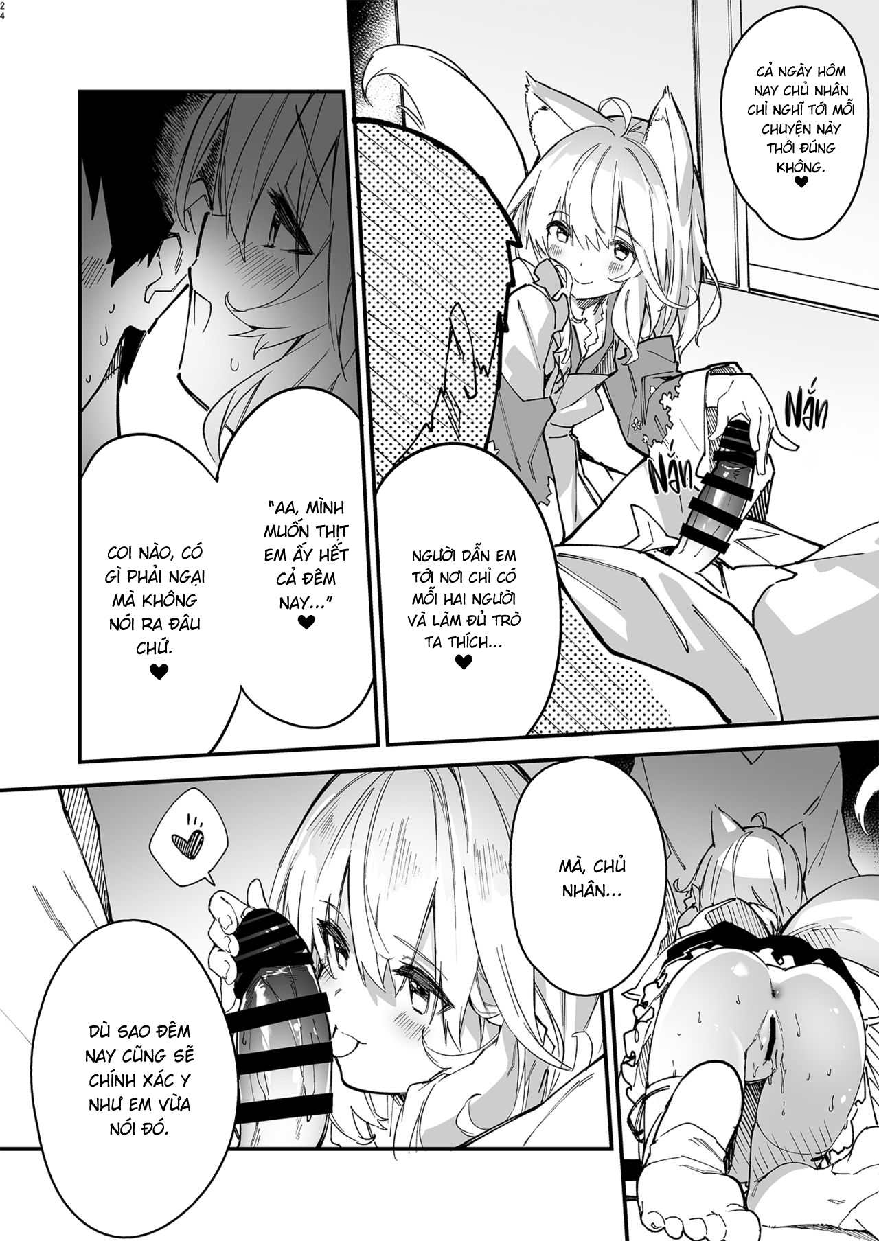 Đọc truyện hentai Sống Cùng Nàng Tai Thú - Chương 2