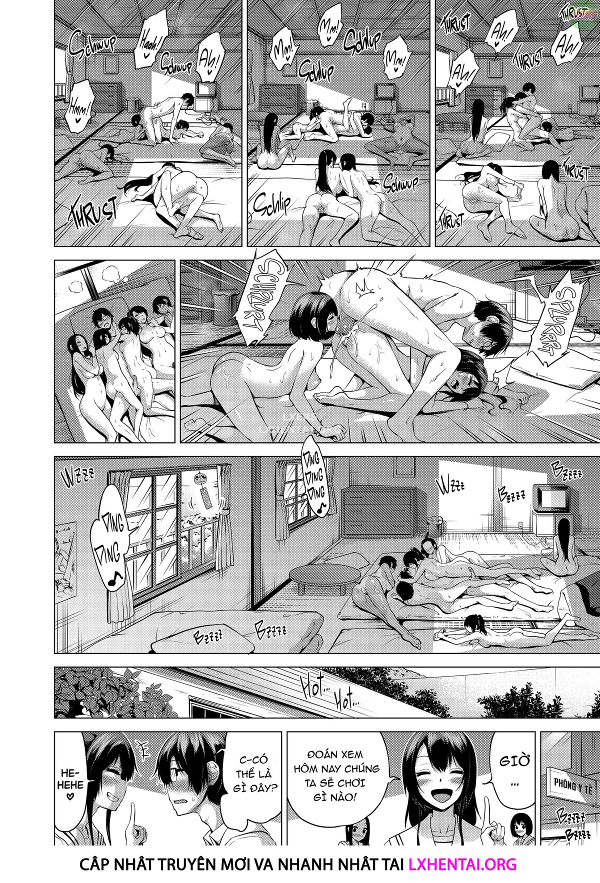 Đọc truyện hentai Nanaka no Rakuen ~Inaka no Gakkou de Bishoujo Harem - Chap 4: Playing Doctor