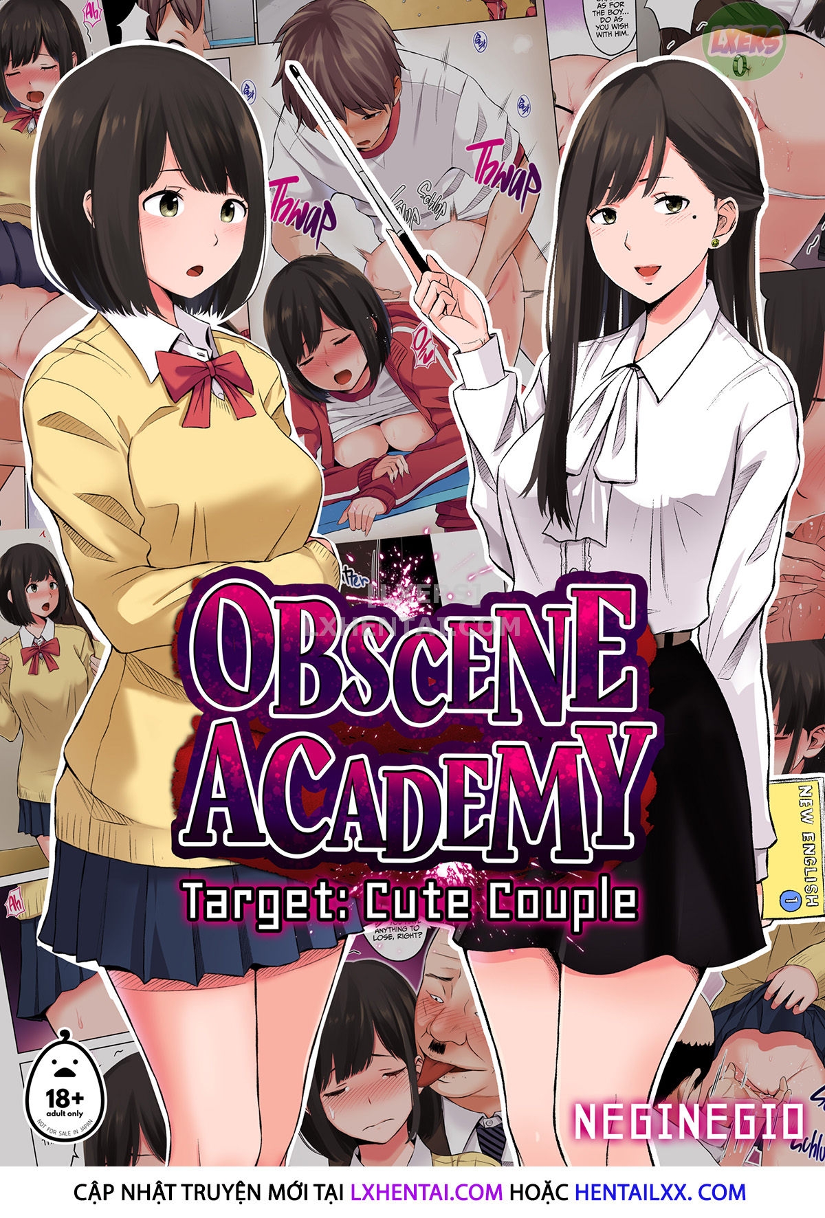 Đọc truyện hentai Học viện khiêu dâm - Chap 1