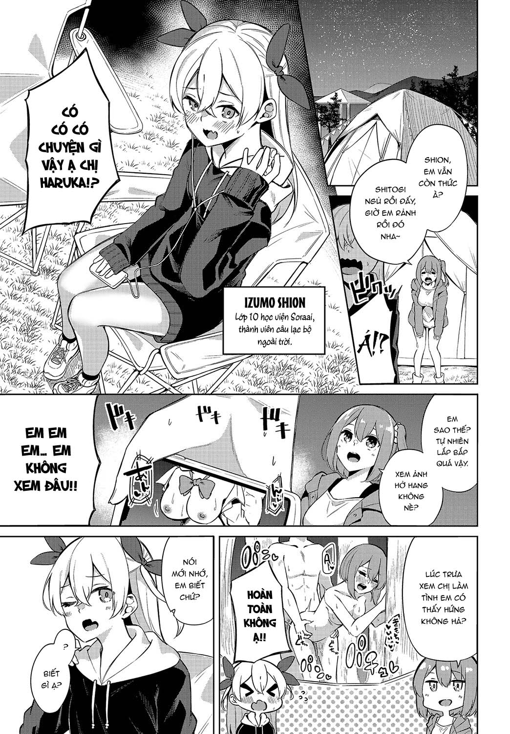 Đọc truyện hentai Nhật Kí CLB Ngoài Trời - Chap 3