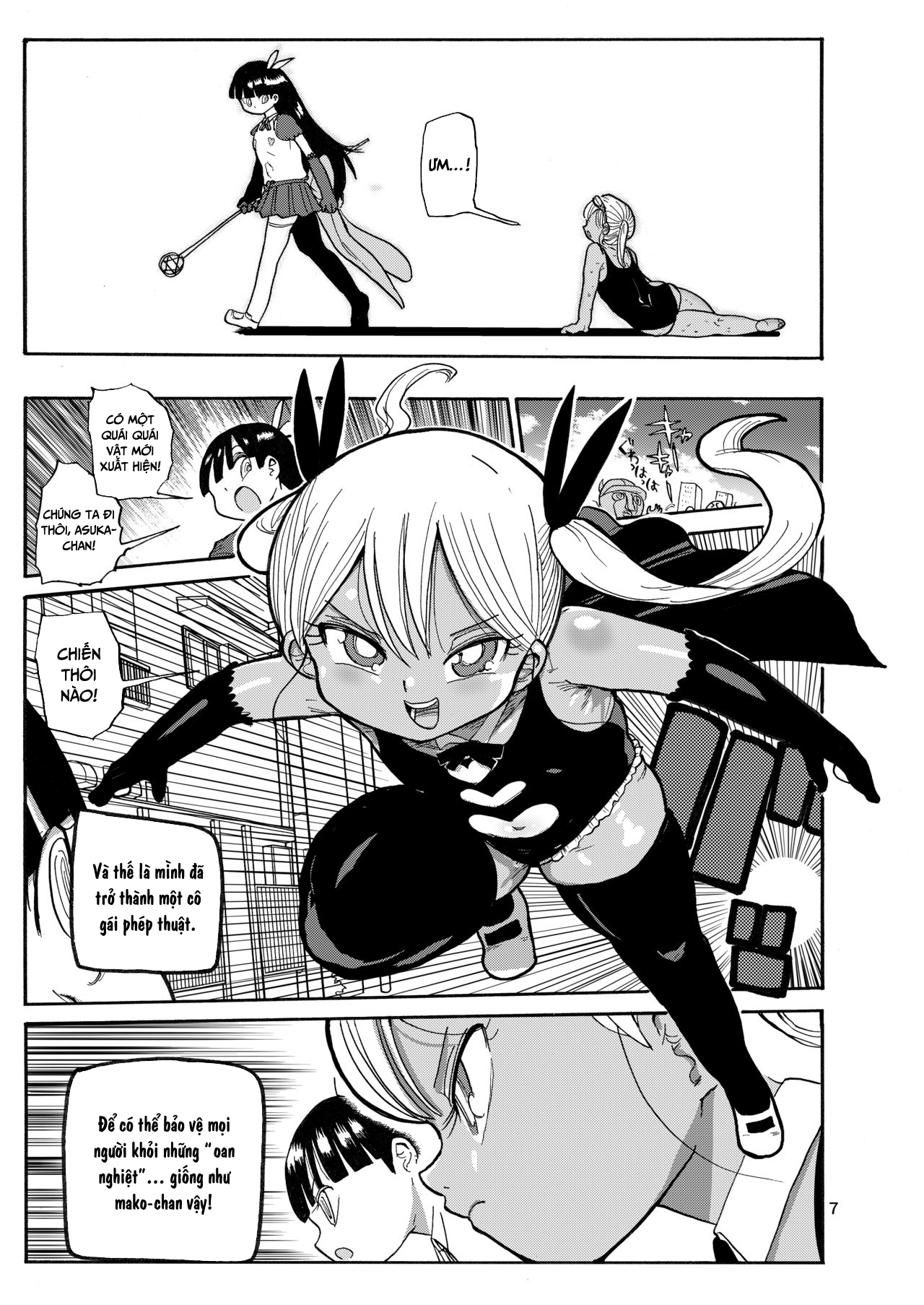 Đọc truyện hentai Cô gái phép thuật Mako - Chap 2
