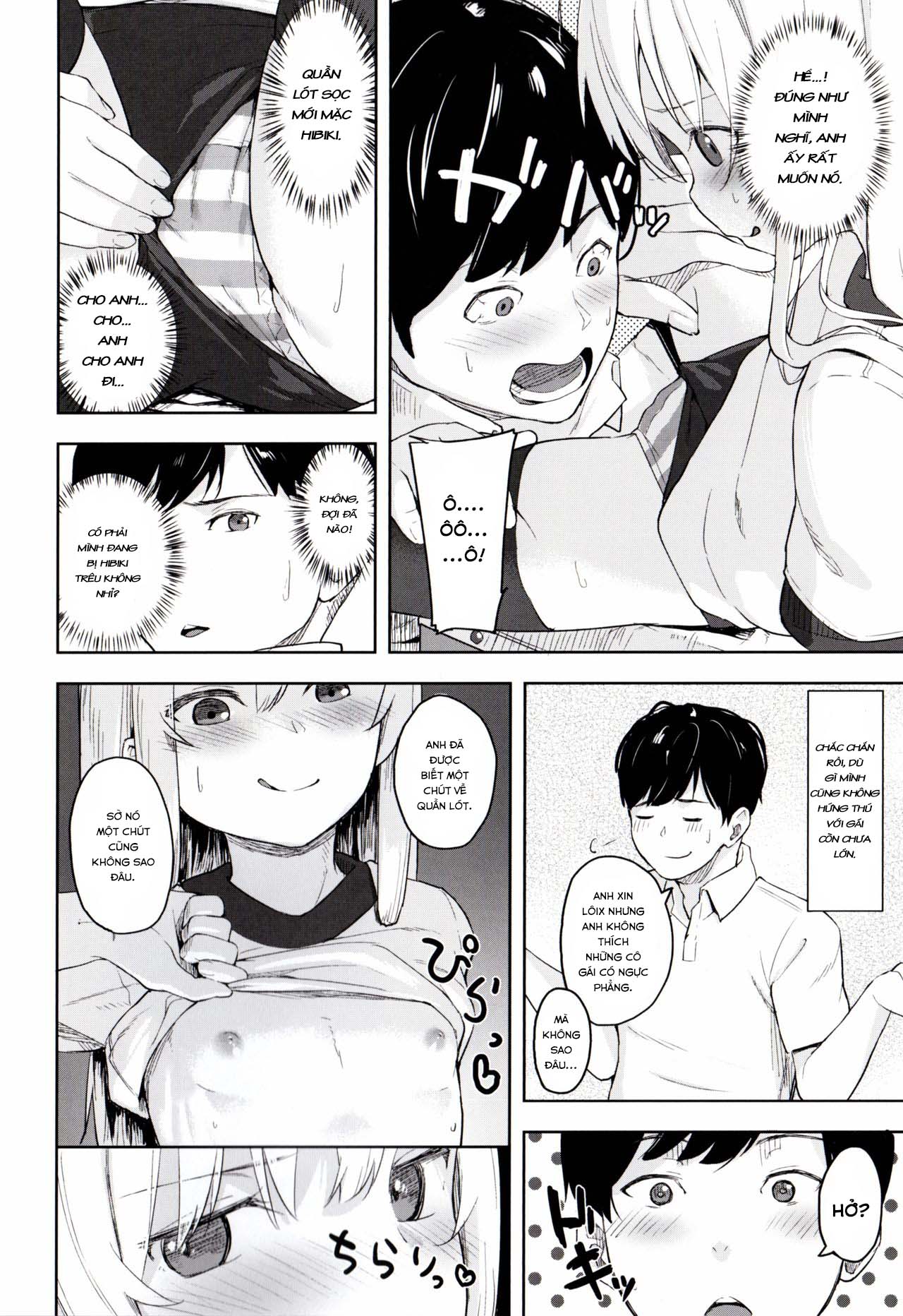Đọc truyện hentai Hibiki-chan, em không được đùa với người lớn như vậy đâu! (Kantai Collection -KanColle-) - Oneshot