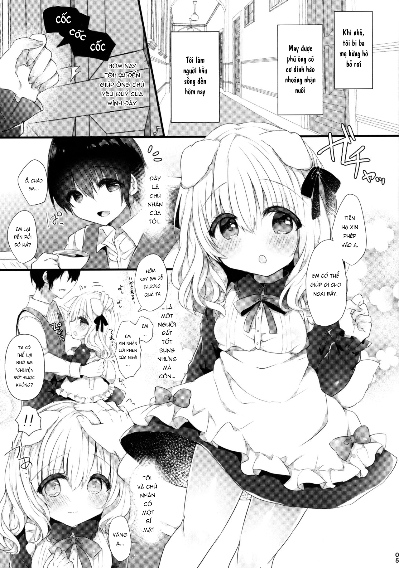 Đọc truyện hentai Hầu Gái Mai-chan - Oneshot