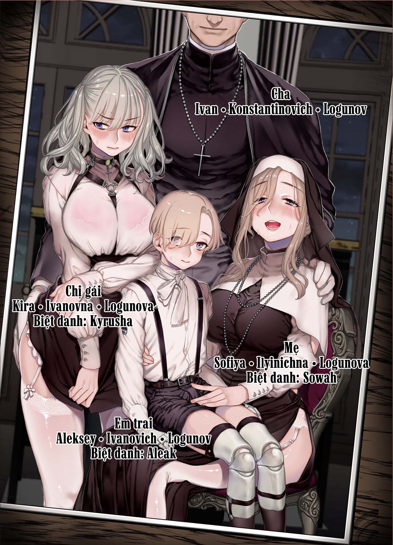 Đọc truyện hentai Giáo hội L và Gia đình Dị giáo - Chap 1