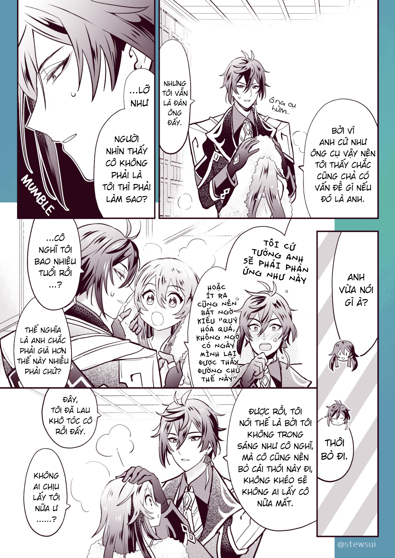 Đọc truyện hentai Zhongli x Hu Tao love story - Oneshot