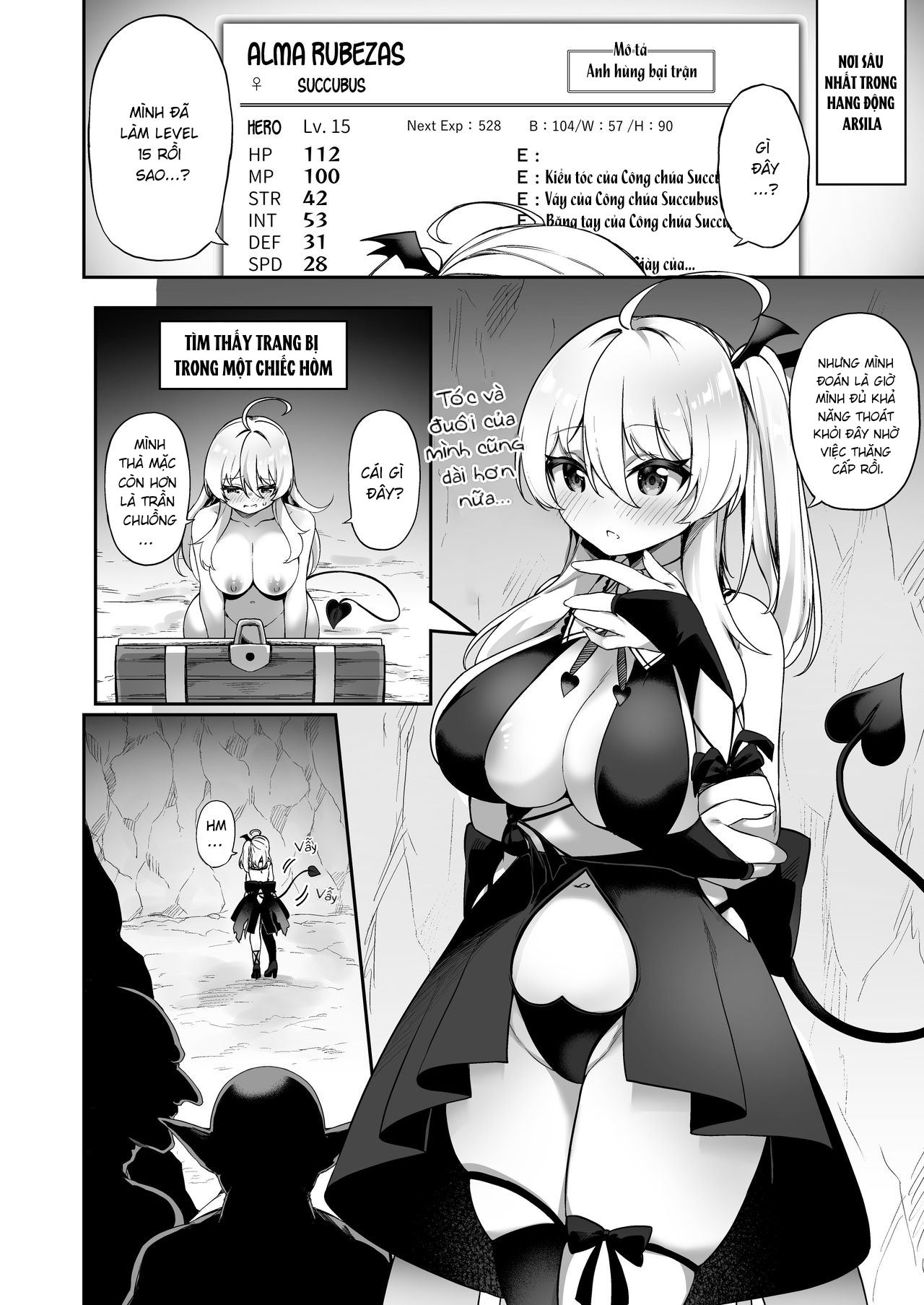 Đọc truyện hentai Câu chuyện về chàng trai dũng cảm đã thua trận trước Ma vương và rồi tận hưởng cuộc sống với tư cách là một succubus - Oneshot