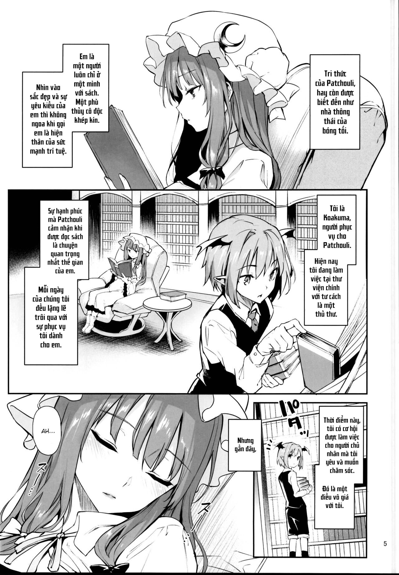 Đọc truyện hentai Inemuri Jouzu no Daitoshokan - Oneshot