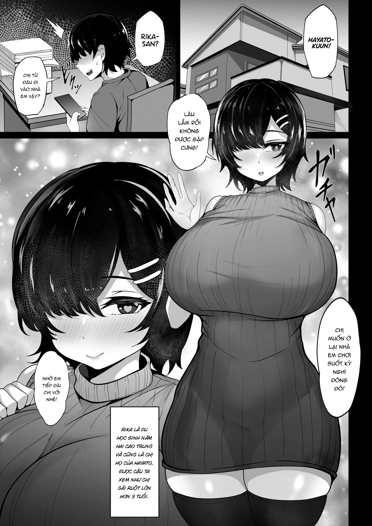Đọc truyện hentai Sướng cùng chị họ ngực to - Oneshot nuột