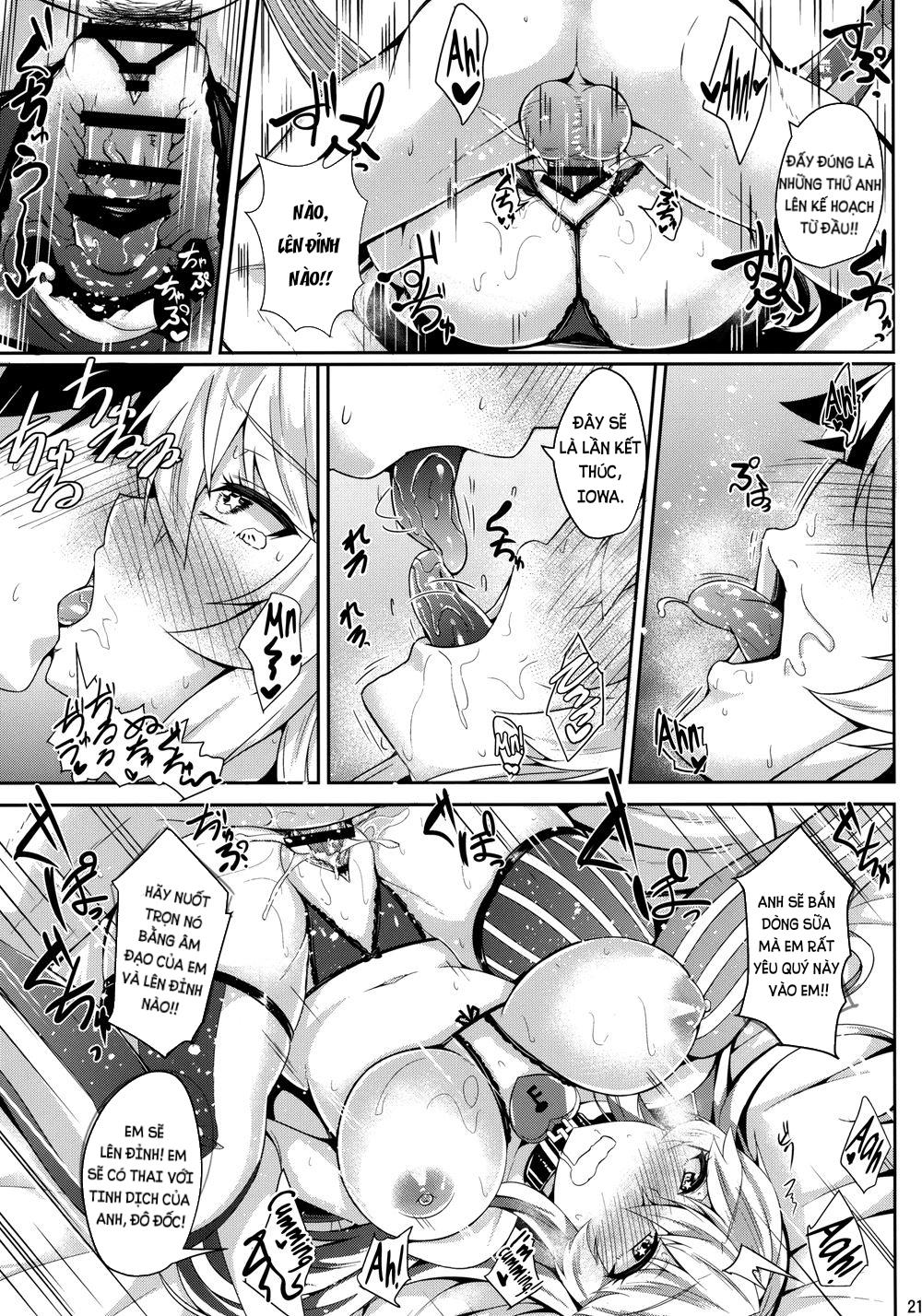 Đọc truyện hentai Anh đô đốc may mắn và cô người mẫu Mĩ - Oneshot