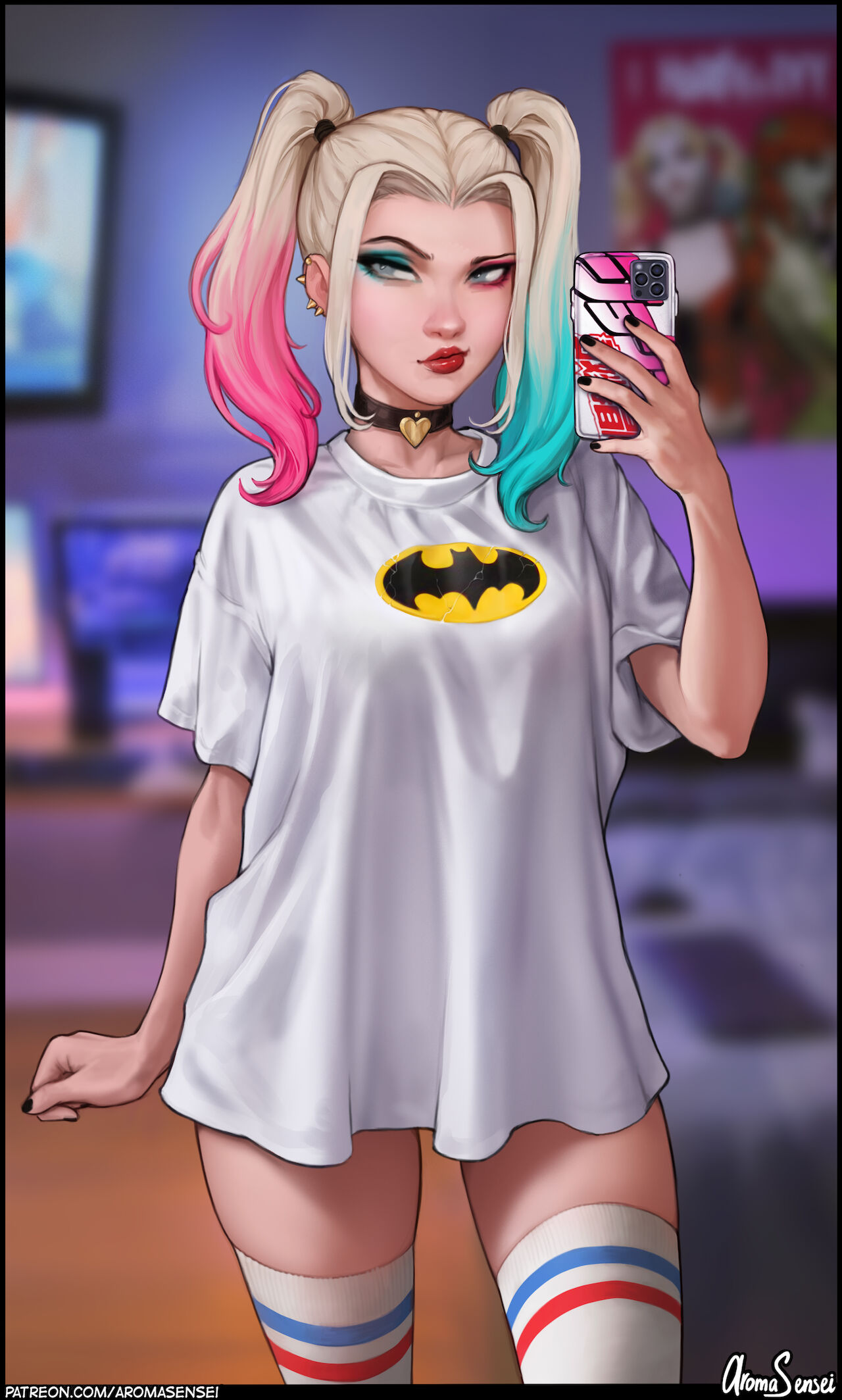 Đọc truyện hentai Harley Quinn Tiktok - Oneshot