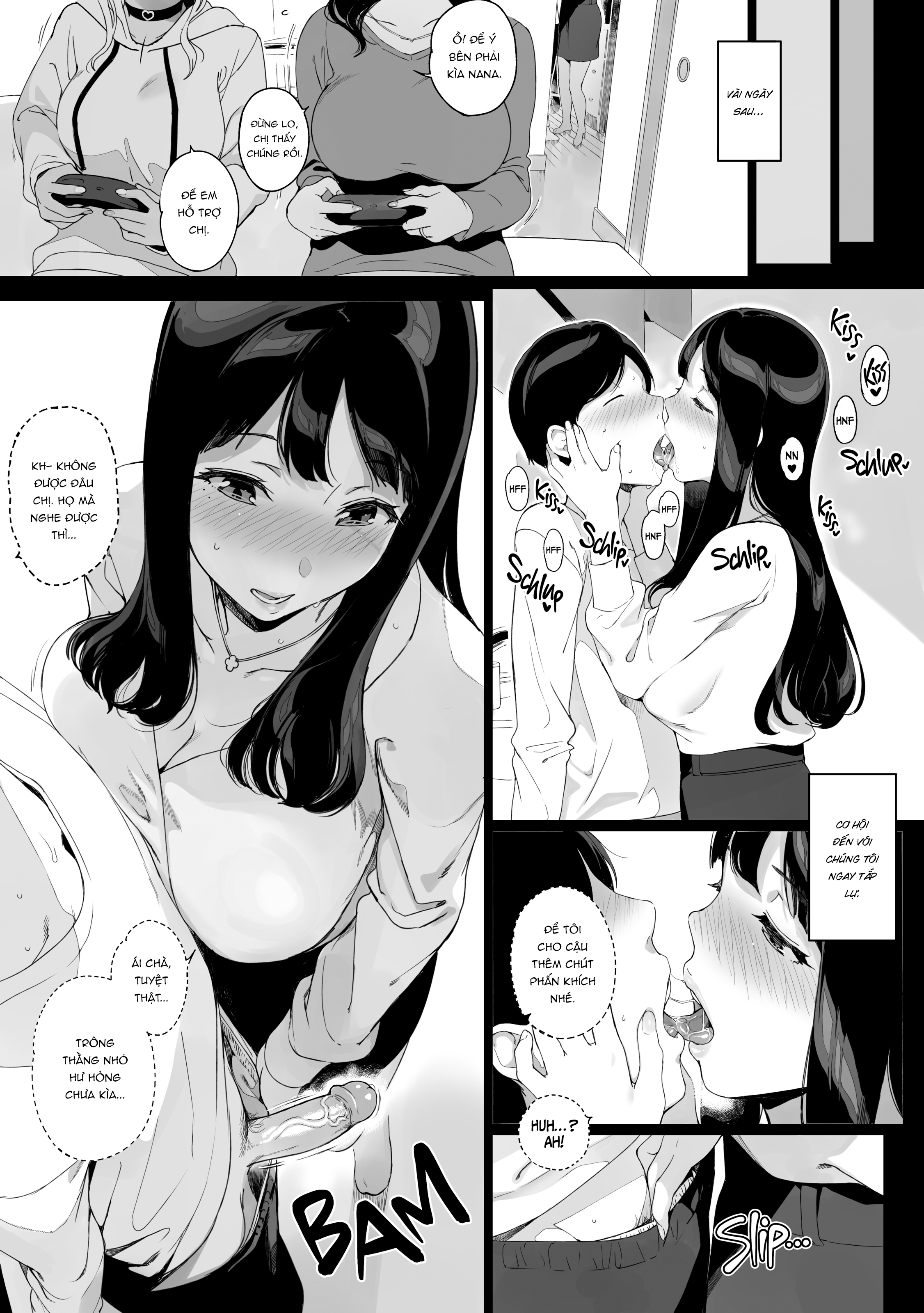 Đọc truyện hentai Trò chơi Harem - Chap 1.2