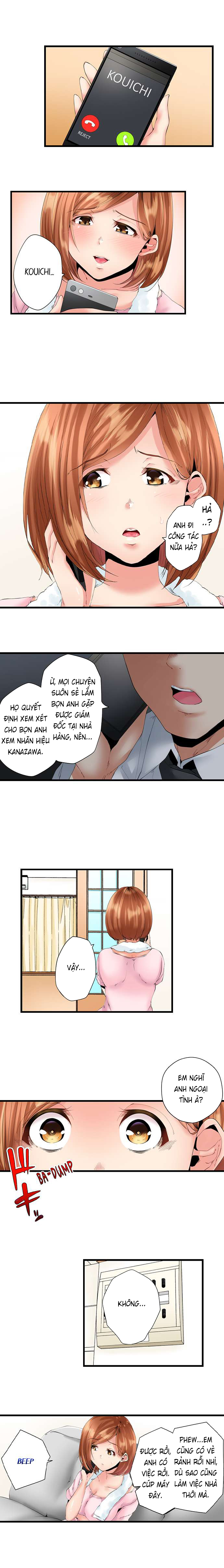 Đọc truyện hentai NTR Cô Hàng Xóm Ngay Trong Phòng Của Chồng Cô Ấy - Chapter 1
