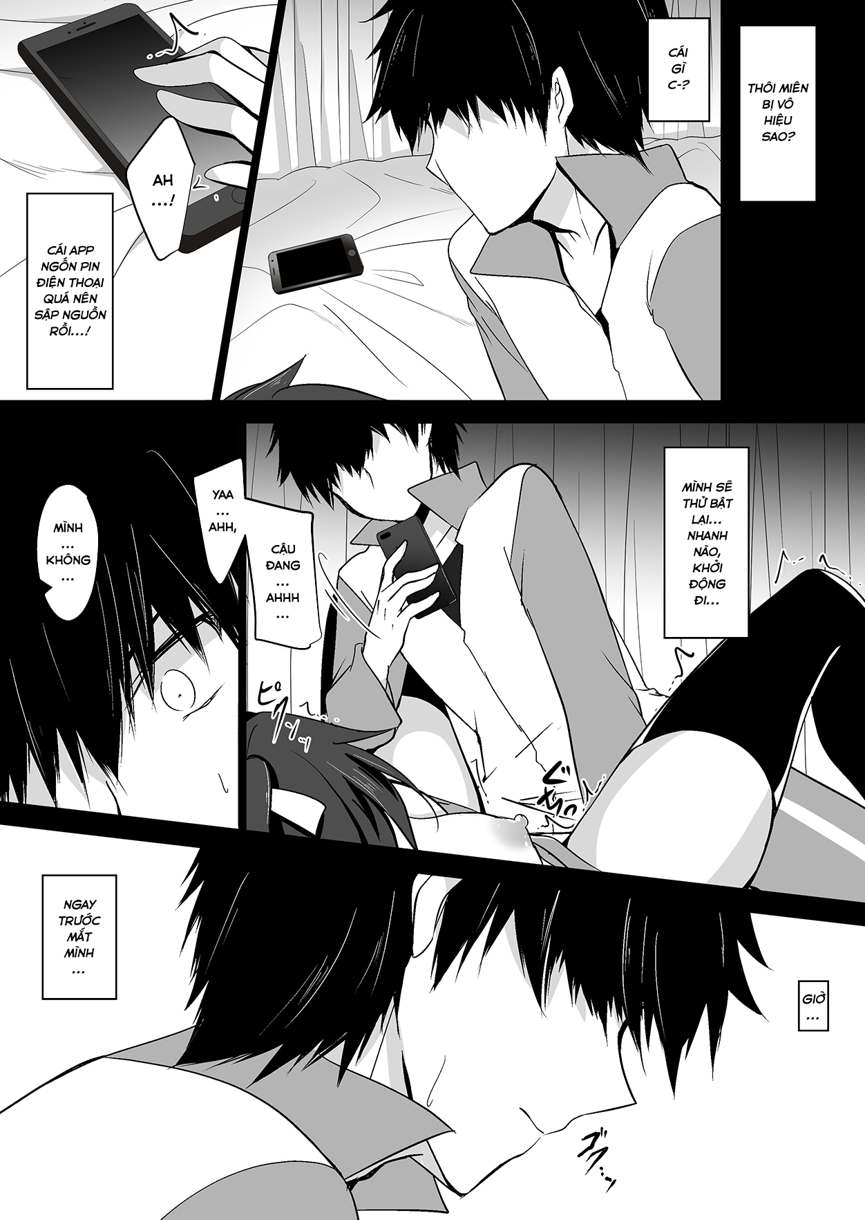Đọc truyện hentai Dùng Apps thôi miên, tôi đã có bạn gái! - Chap 4