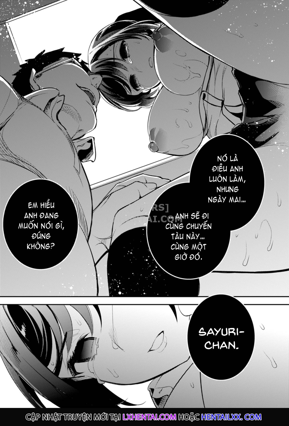 Đọc truyện hentai Sayuri - Kareshi to Hatsu H Mokuzen ni Chikan ni NTR-reta Shoujo - Chap 2 - A Girl Who Got Fucked In The Train Station Bathroom