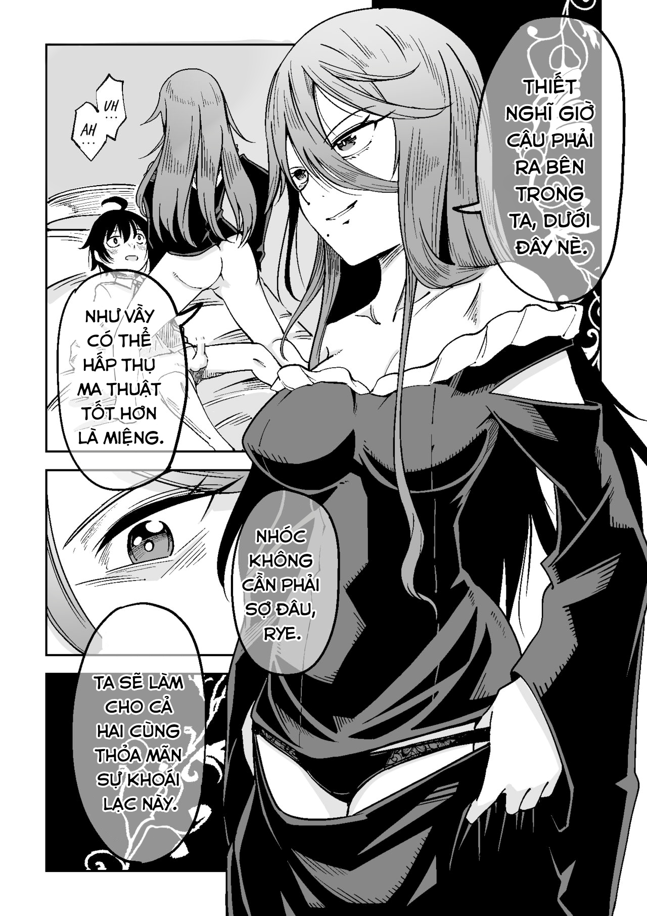 Đọc truyện hentai Phù thủy và cậu bé. - Oneshot