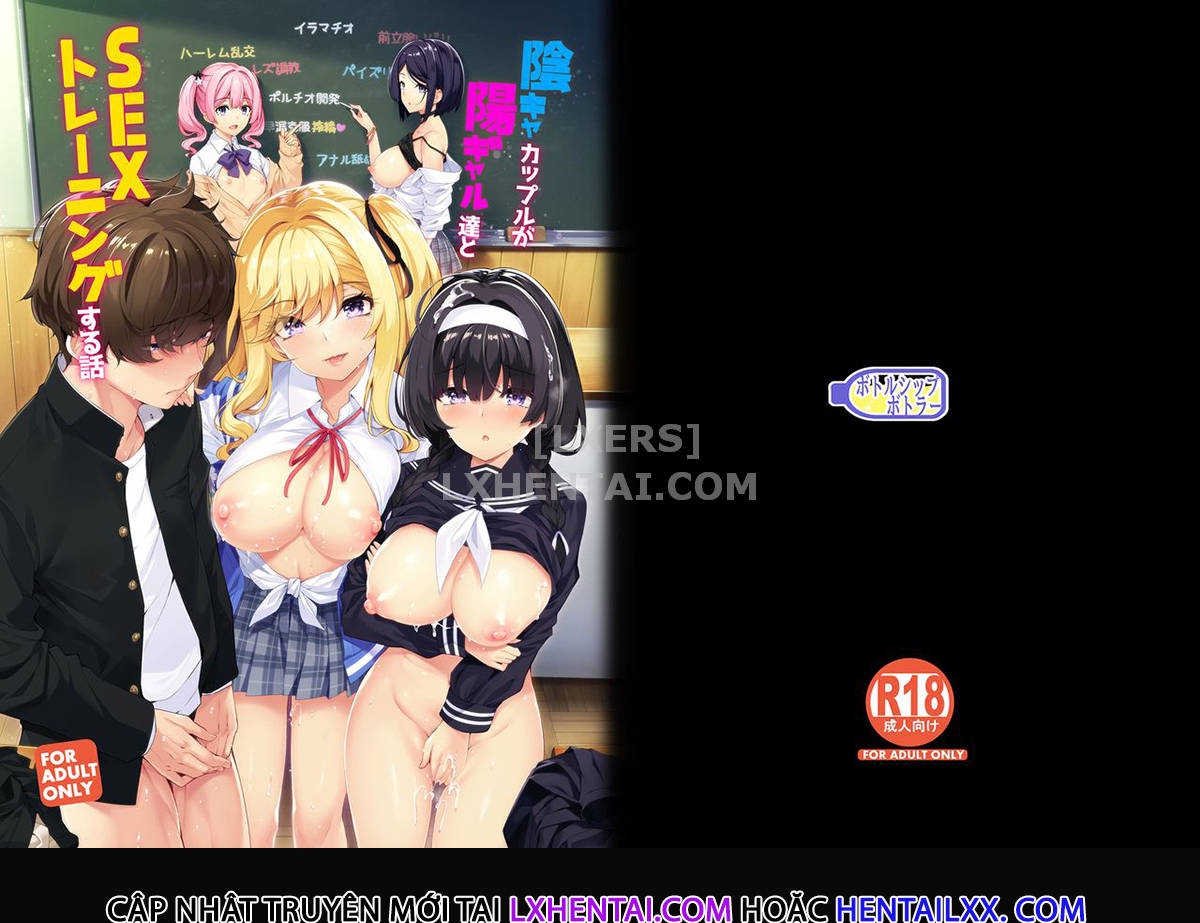 Đọc truyện hentai InCha Couple Ga You Gal-Tachi To SEX Training Suru Hanashi - Chap 1