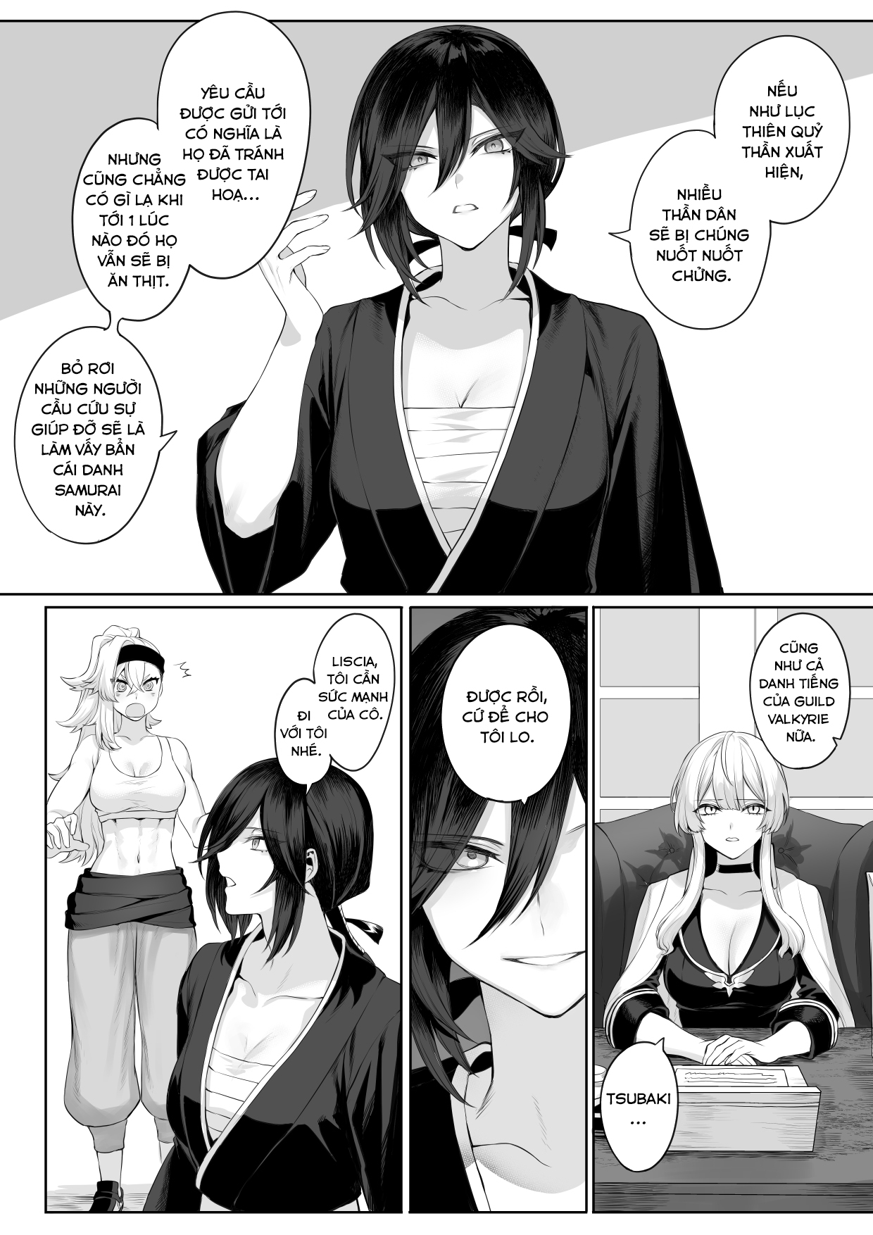 Đọc truyện hentai Câu chuyện về những Valkyrie! ~Nữ phù thuỷ~ - ~Nữ Samurai~ Phần đầu