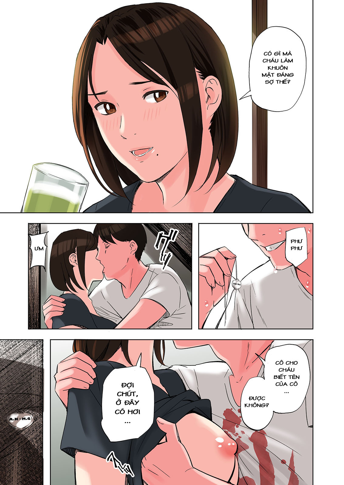 Đọc truyện hentai Chuyện tôi bị chị gái và mẹ kế thằng bạn thân gạ địt 2 - Chap 2