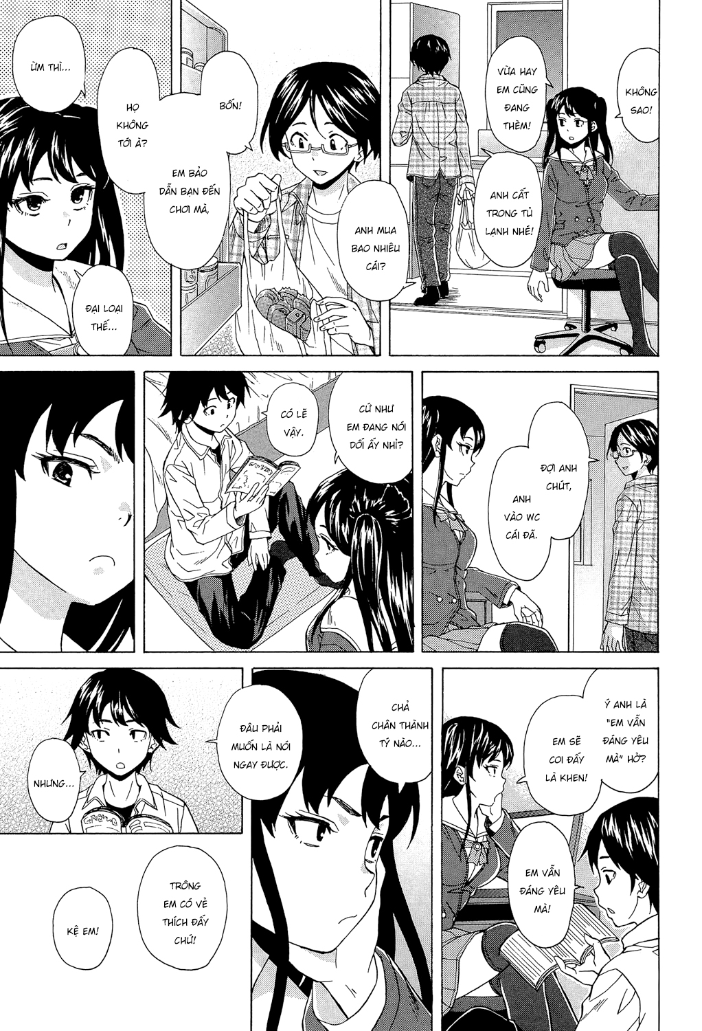 Đọc truyện hentai Phía sau cánh cửa - Chap 1.2