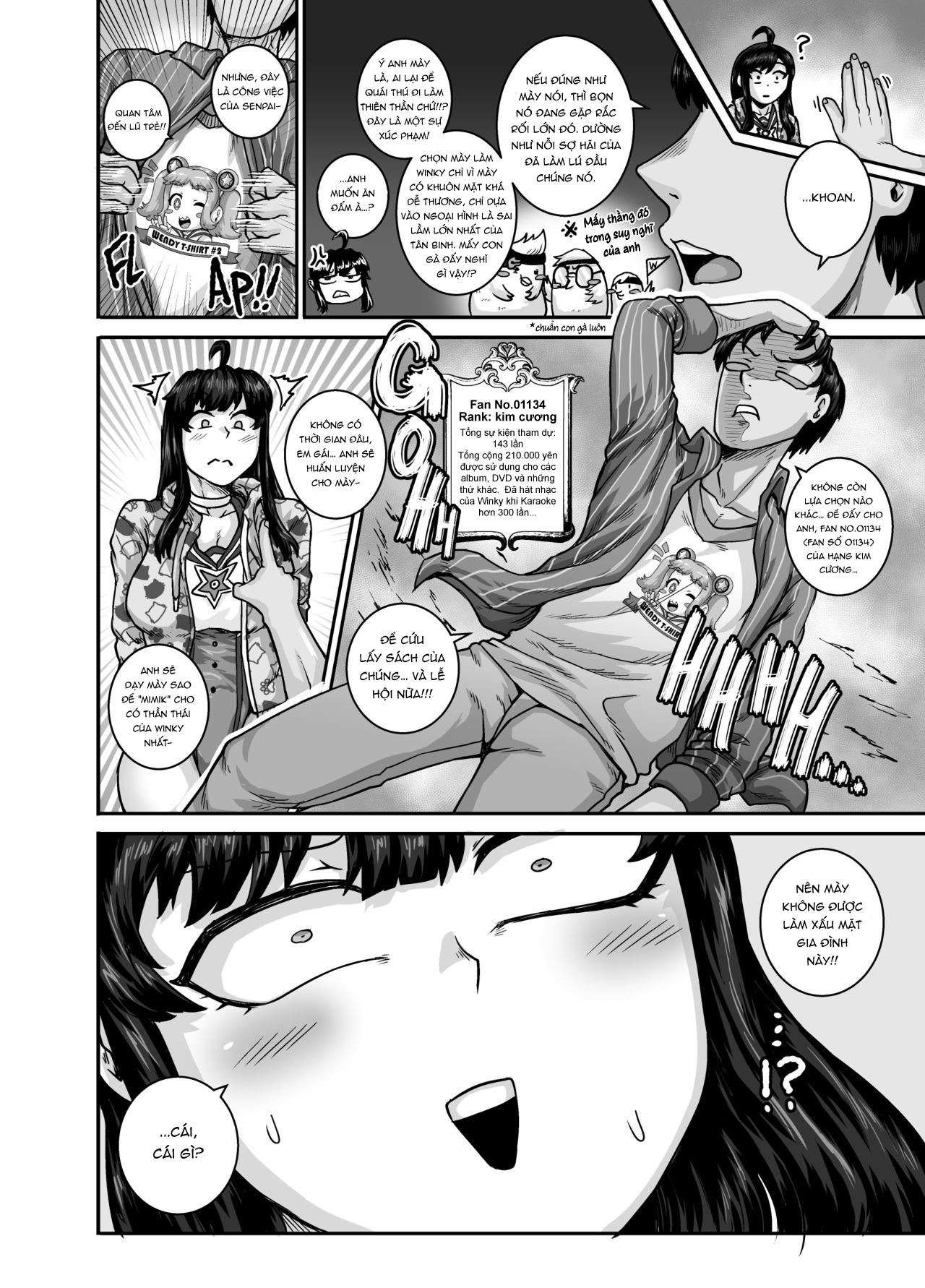 Đọc truyện hentai Dạy Dỗ Con Em Láo Lòn Bằng Con Cá Chà Bặc - Vol 2 - Chap 2 - Phang em gái phép thuật