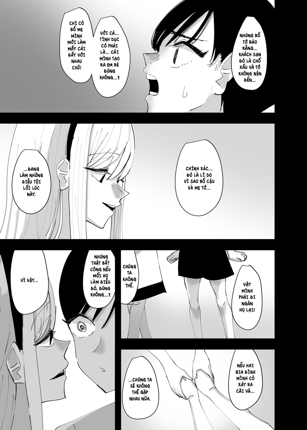 Đọc truyện hentai Chuyện tình của những cô nàng táo bạo - Chap 2