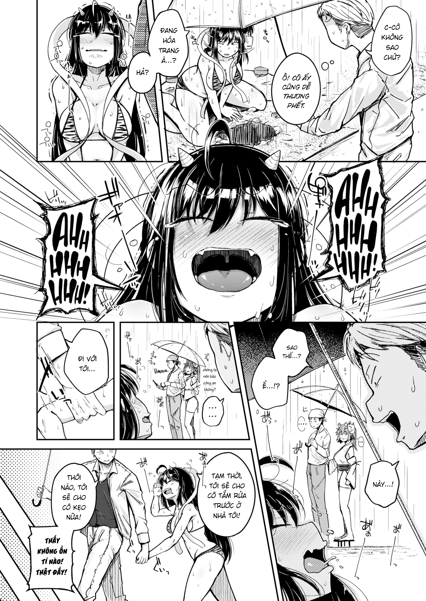 Đọc truyện hentai Vị thần sấm sét - Oneshot