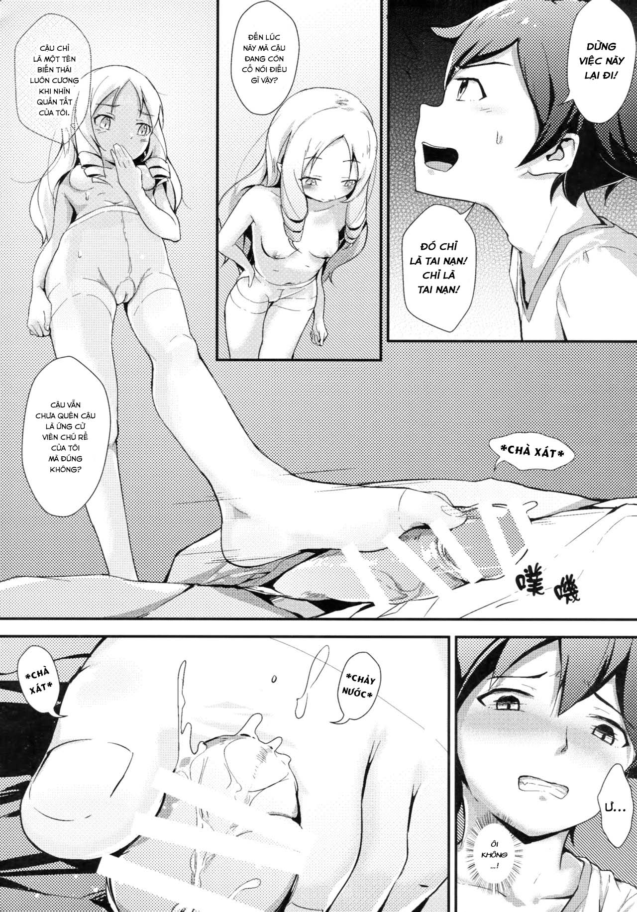 Đọc truyện hentai Yamada Elf và quần tất khiêu gợi (Eromanga Sensei) - Oneshot