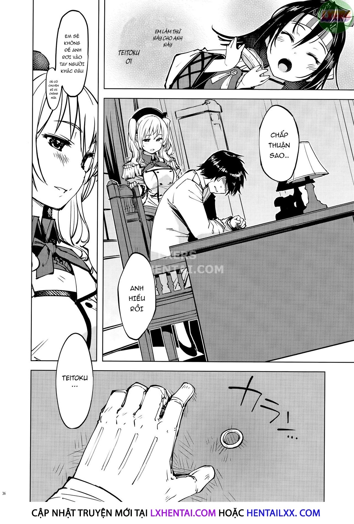 Đọc truyện hentai Hishokan Kashima No Houkokusho Chap 2