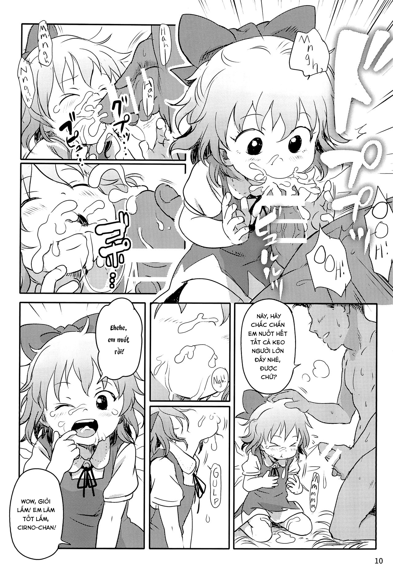 Đọc truyện hentai Em thật tuyệt vời, Cirno-chan - Oneshot