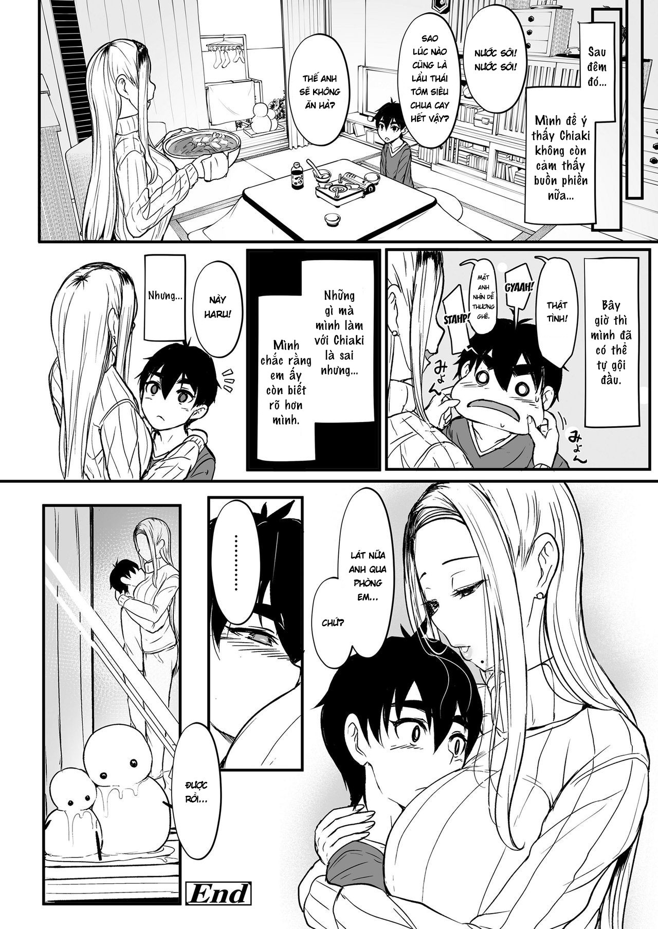 Đọc truyện hentai Hitohada to Yukidoke - Oneshot (Nuột và ngọt)