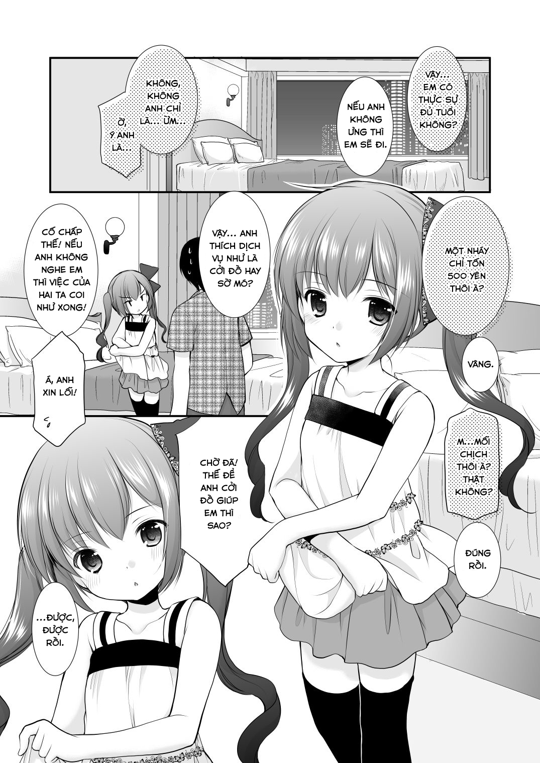 Đọc truyện hentai Ikkai 500 Yen - Oneshot