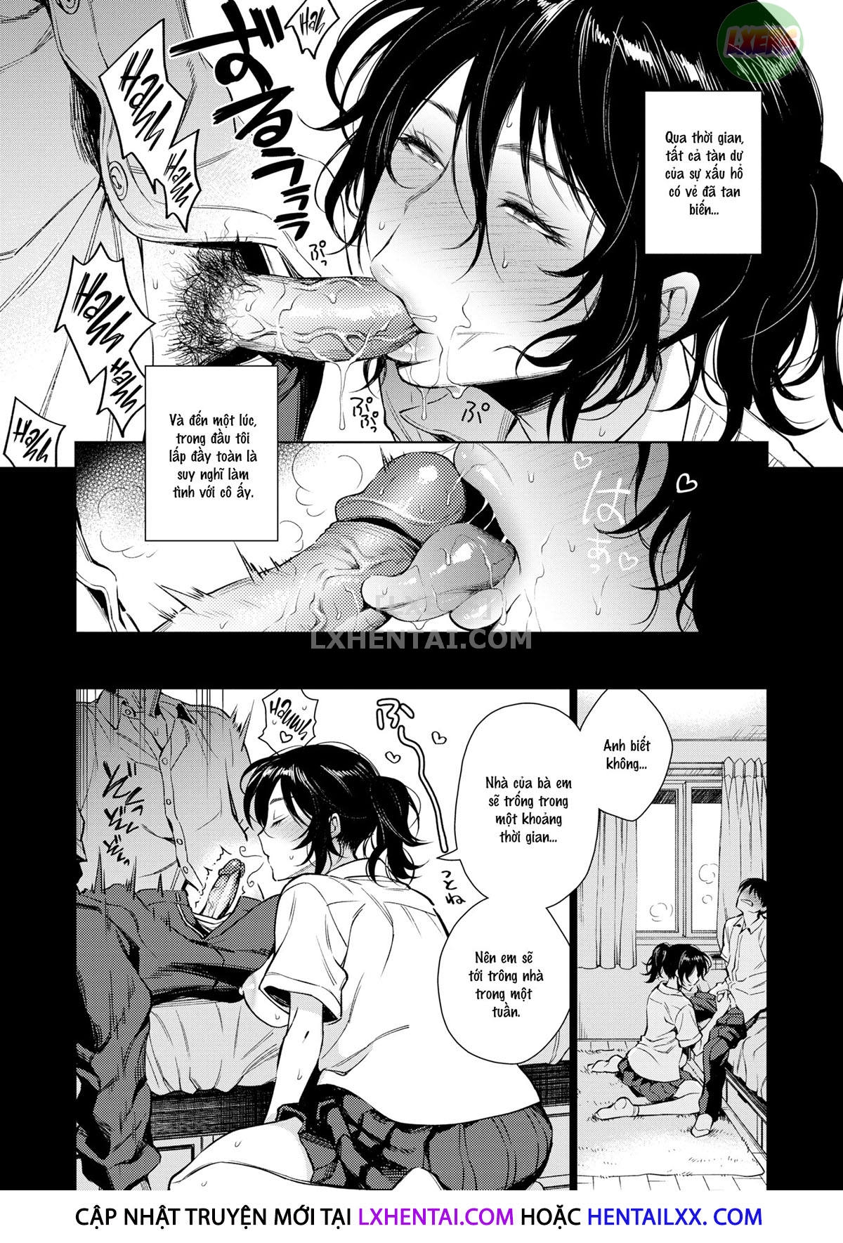 Đọc truyện hentai Một kỳ nghỉ hè đầy mồ hôi với Wakatsuki-san - Oneshot