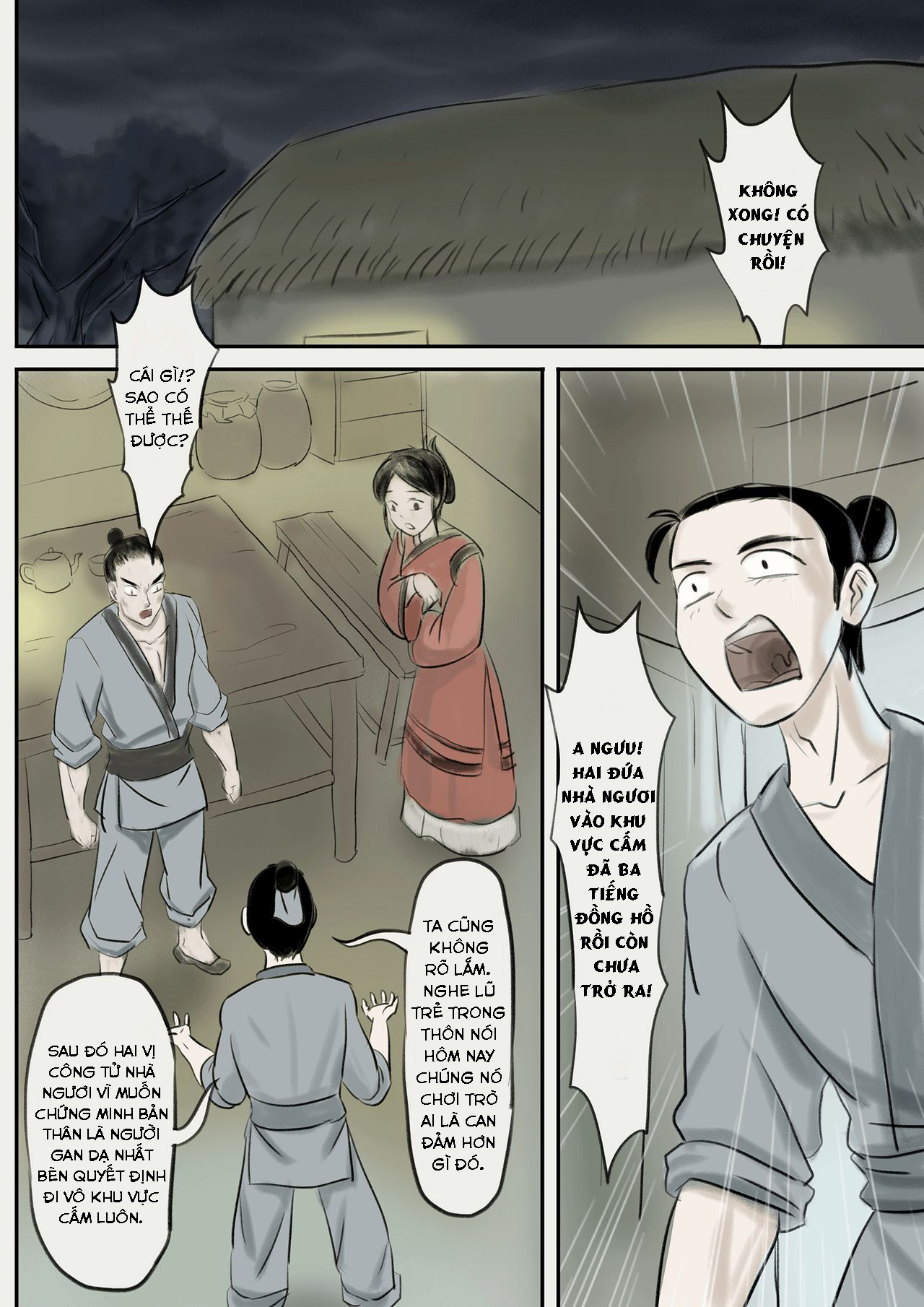 Đọc truyện hentai Ma nữ thức tỉnh - Chap 2 - Gia đình tan vỡ và con ku đỏ