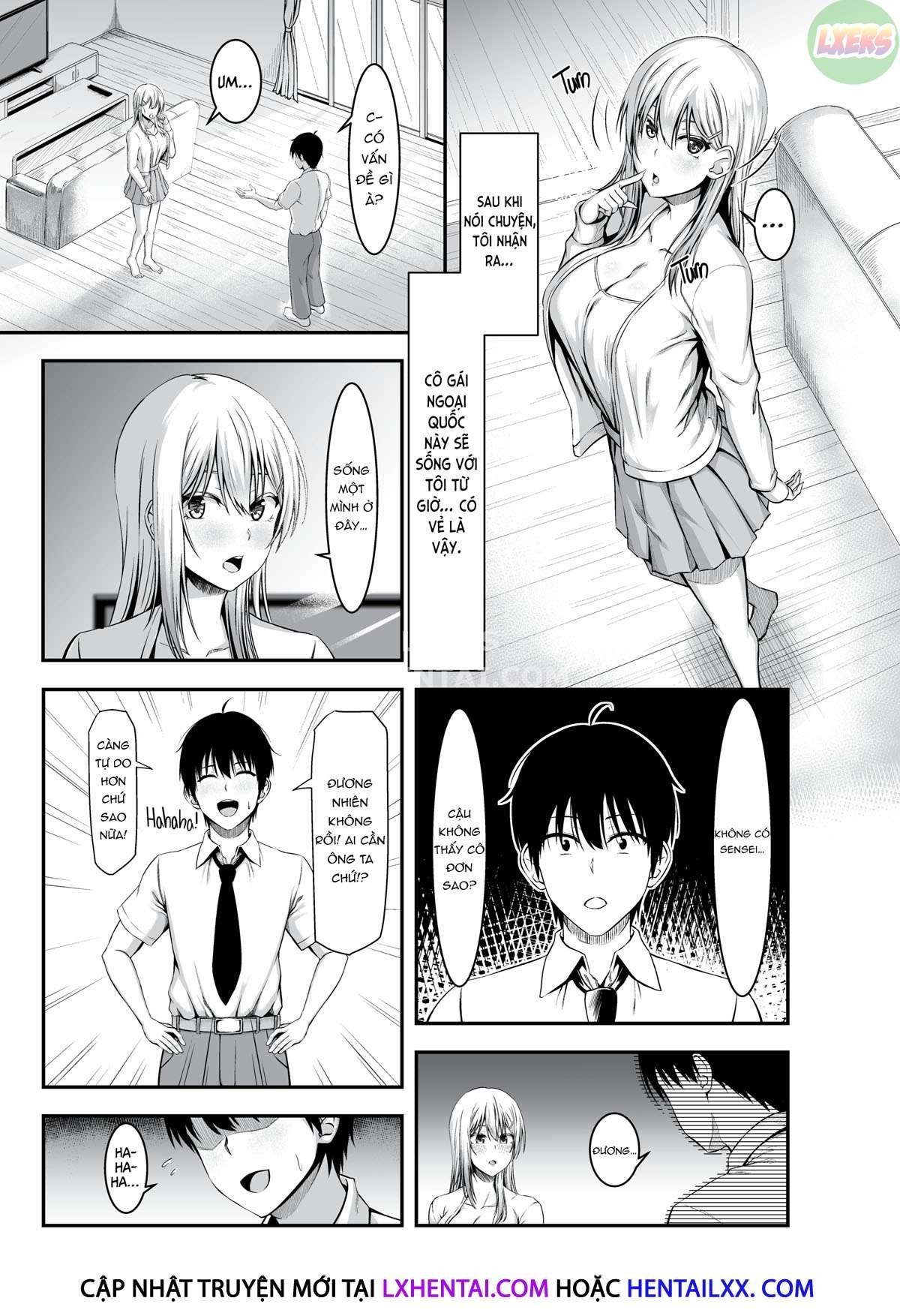 Đọc truyện hentai Homestay Harem: Itsuki's Roomies Are Girls!? - Oneshot