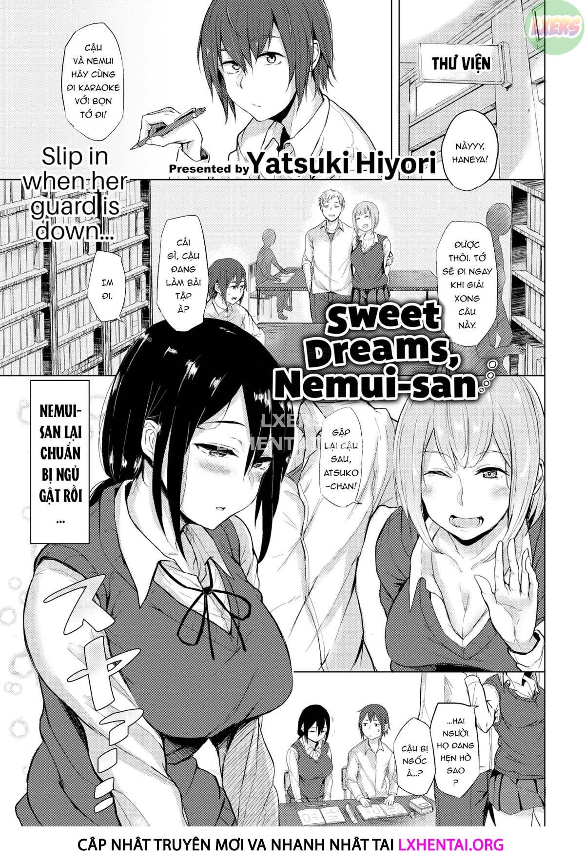 Đọc truyện hentai Ngủ ngon nhé, Nemui-san - Oneshot