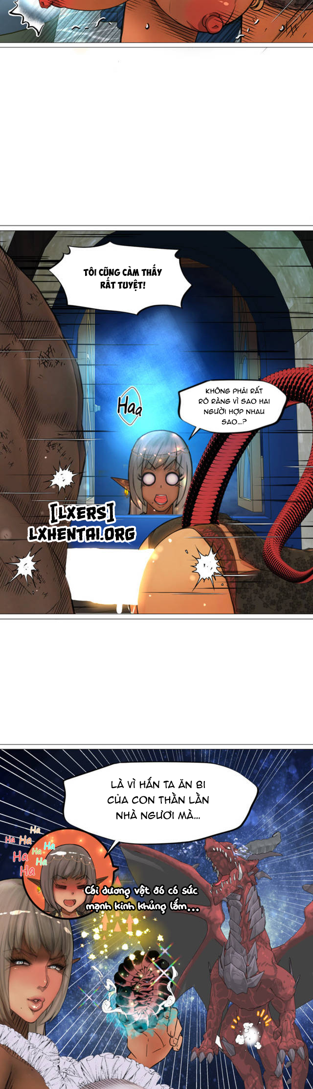 Đọc truyện hentai Nữ Hoàng Dark Elf Và Nô Lệ Orc - Chap 20