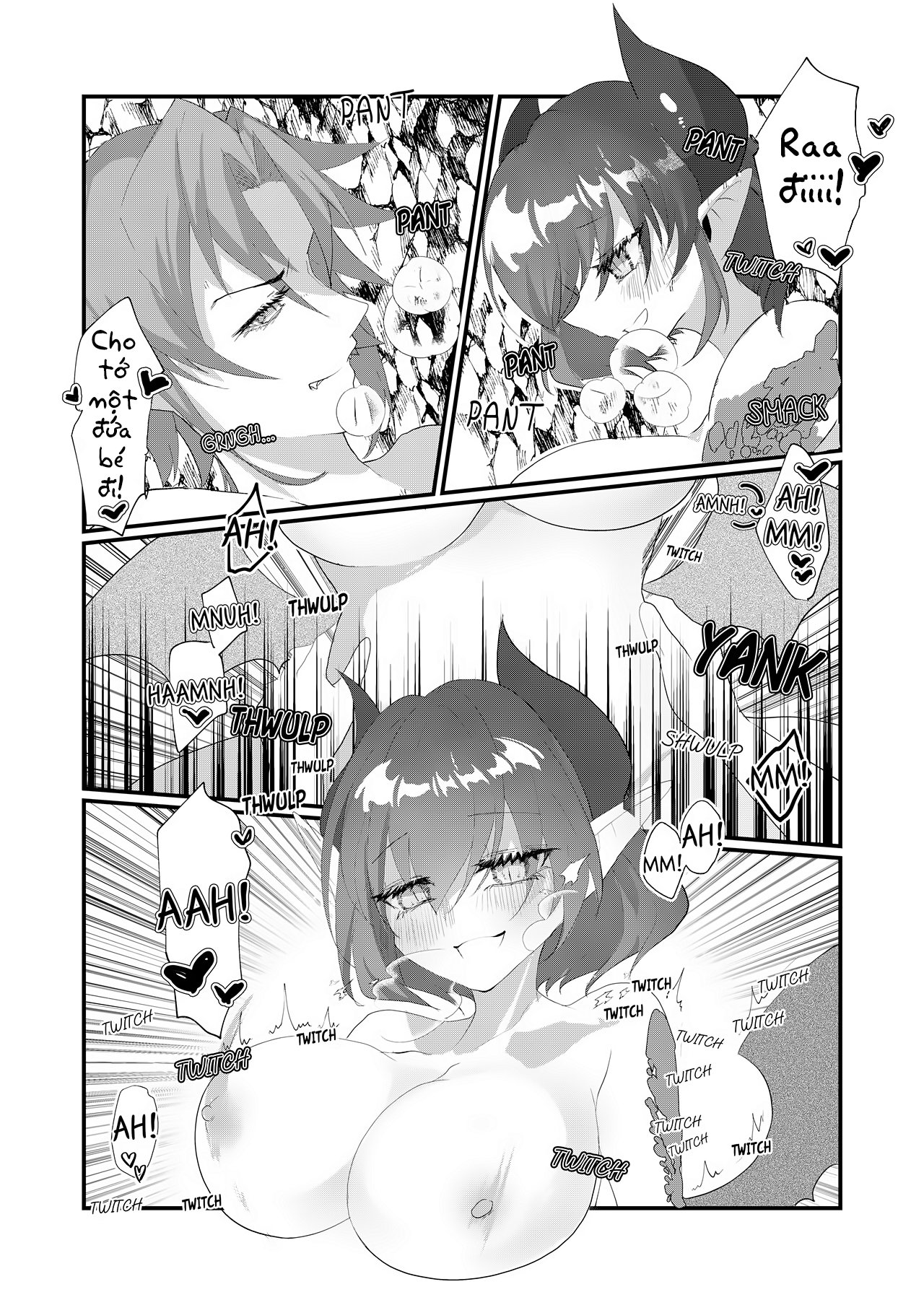 Đọc truyện hentai Đêm đầu tiên ngọt ngào của cặp đôi Long tộc! - Oneshot