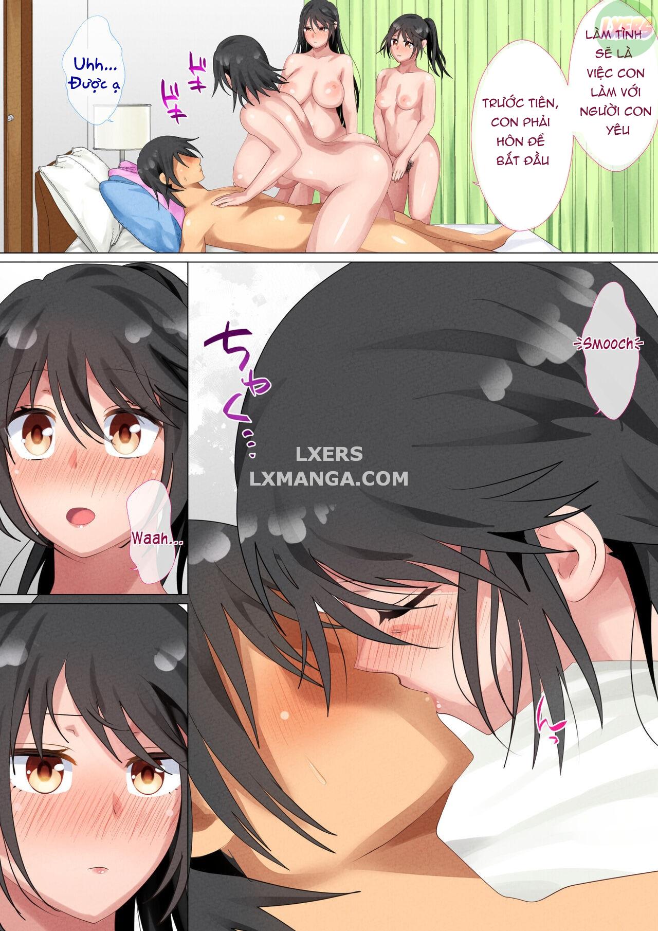 Đọc truyện hentai Kazoku De Musuko O Fudeoroshi Suru Narawashi Ga Sonzai Suru Kakei Oneshot