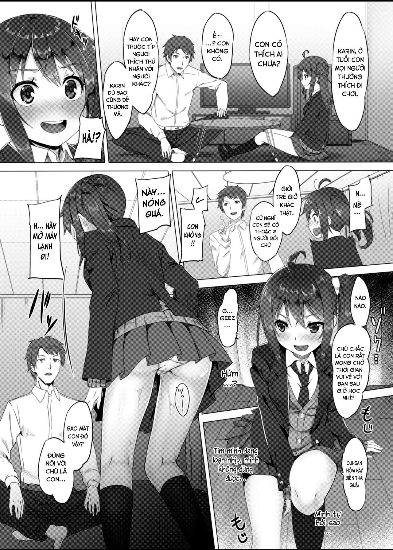 Đọc truyện hentai Nhất ký huấn luyện bé Karin tại nhà Oneshot