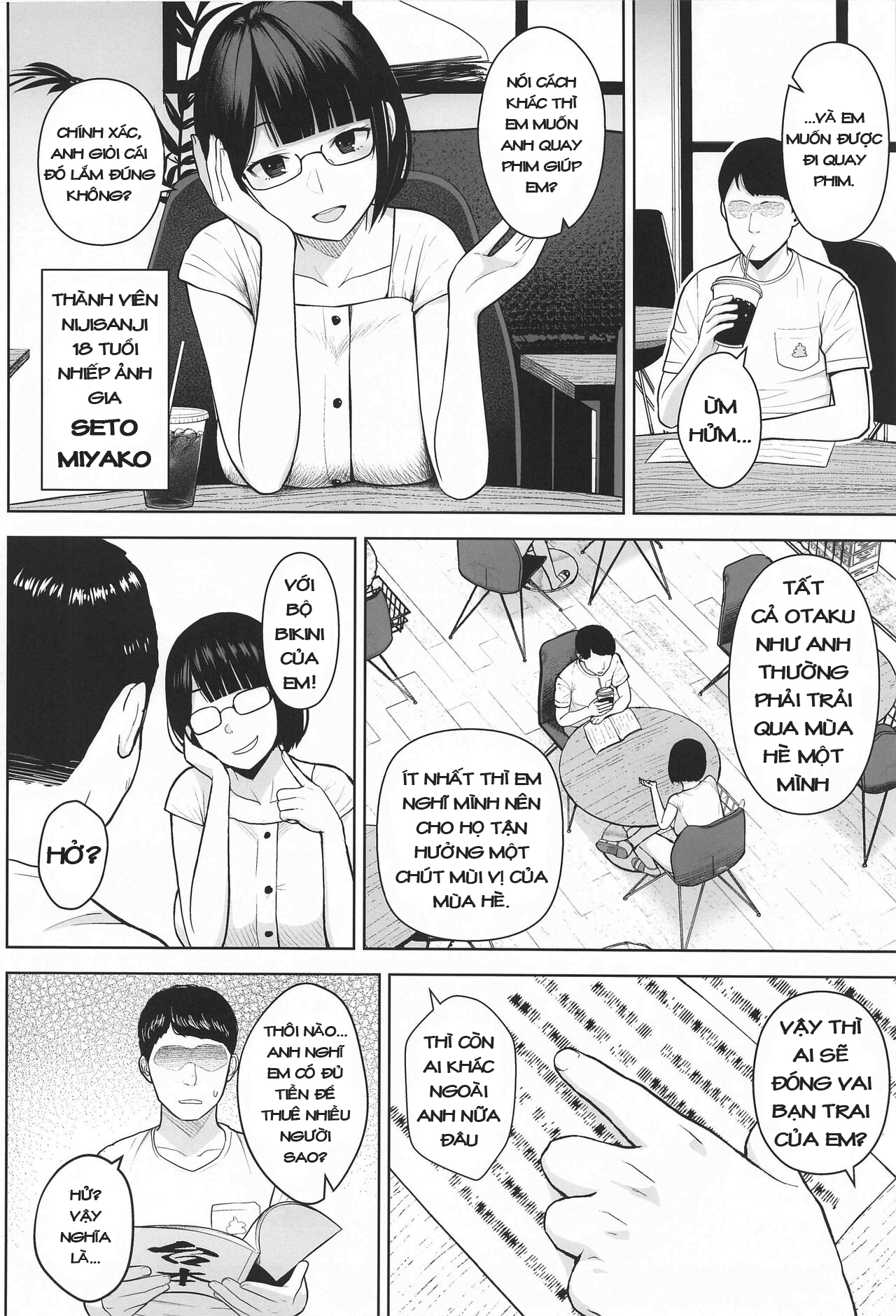 Đọc truyện hentai Himitsu no ImaVi Satsueikai - Oneshot