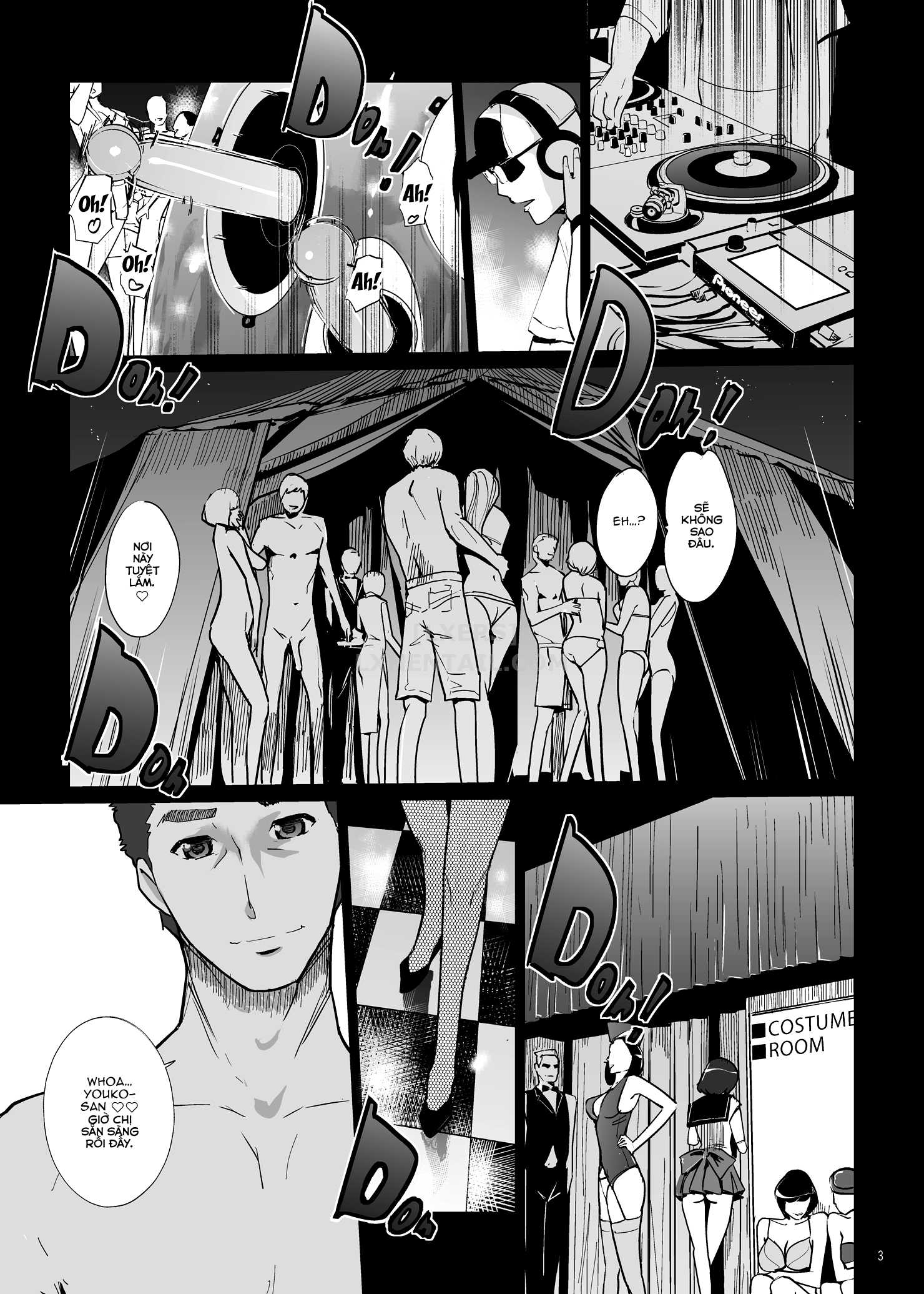 Đọc truyện hentai NTR Midnight Pool - Chap 2