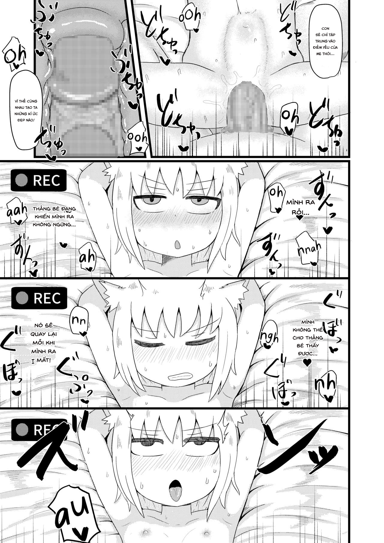 Đọc truyện hentai Loli Baba Okaa-san wa Oshi ni Yowai 4 - Oneshot.