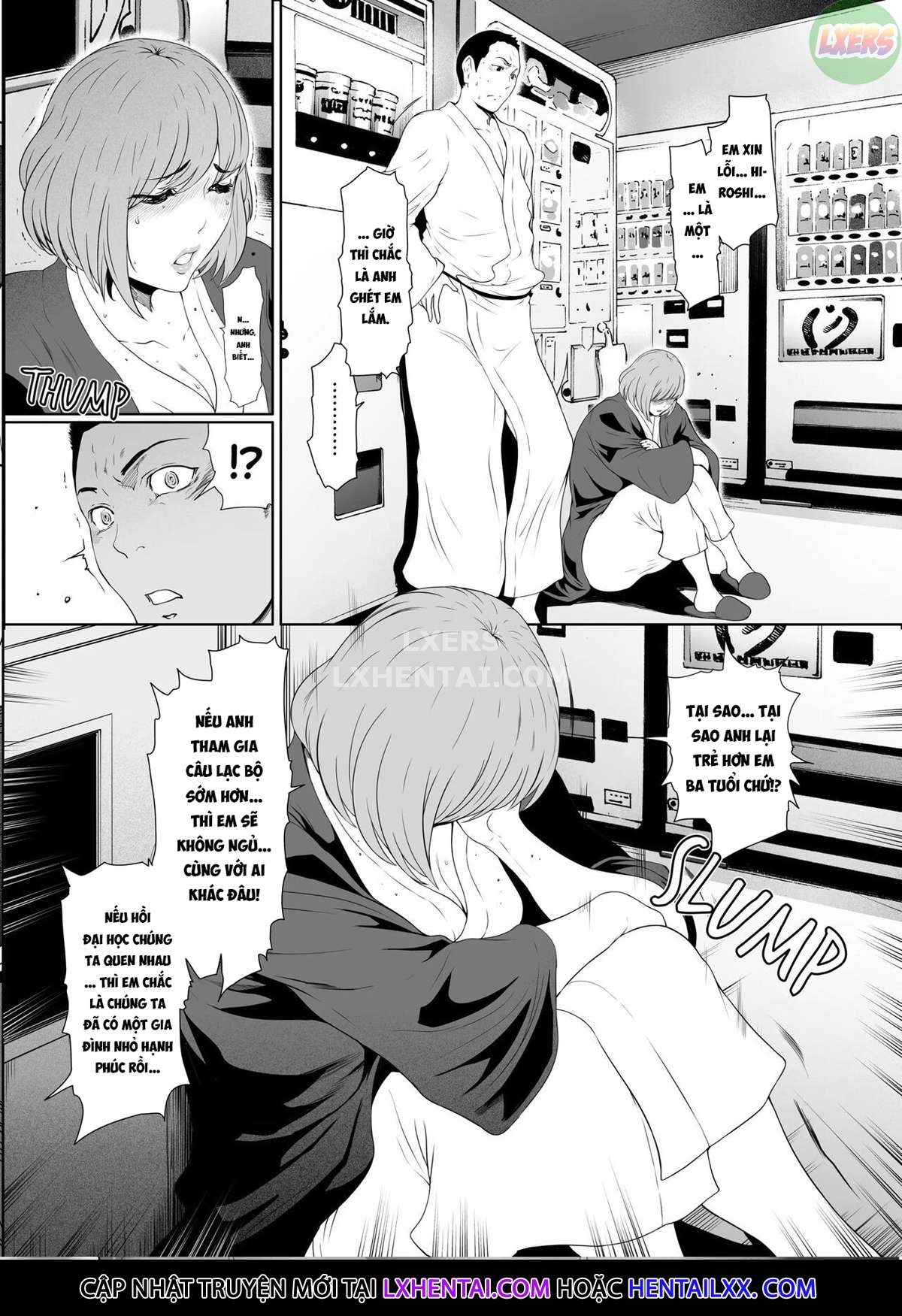 Đọc truyện hentai Vợ Tôi Đã Trở Thành Bồn Chứa Tinh Ở Suối Nước Nóng - Oneshot
